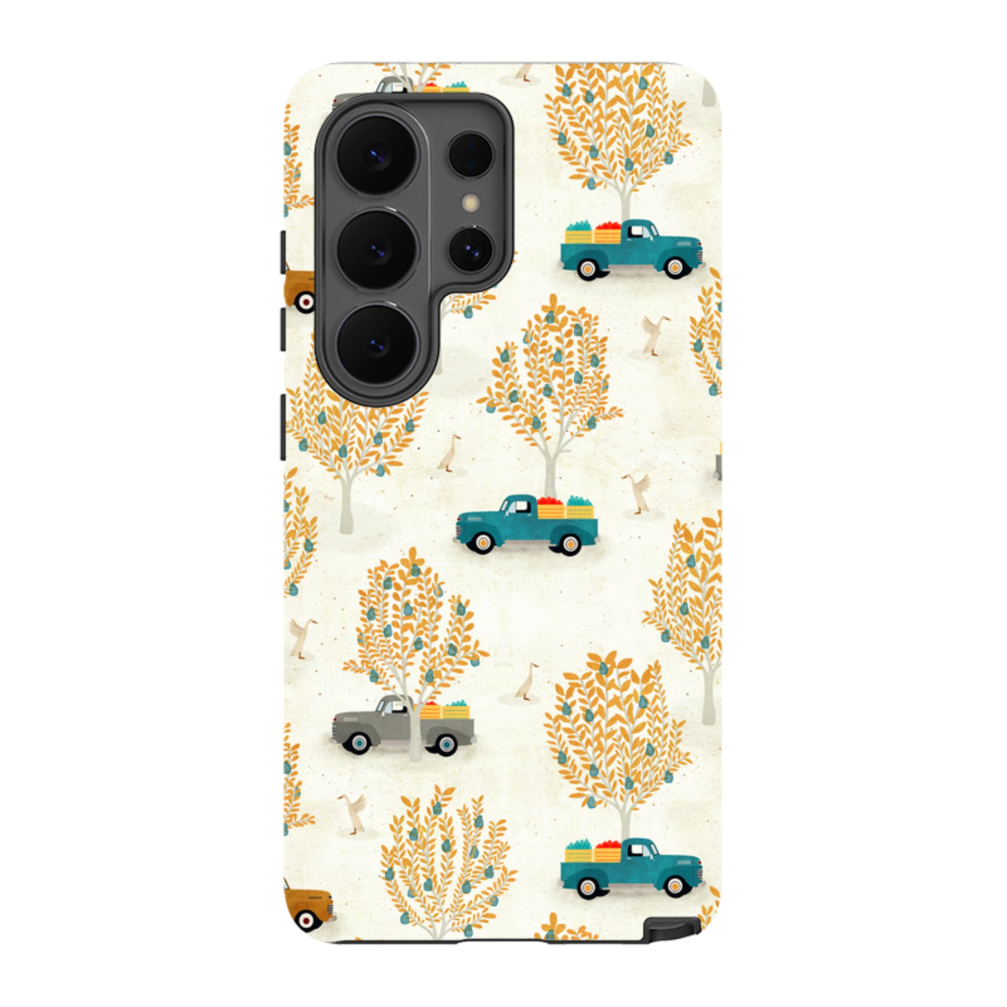 Samsung Tough Case - Pear Trees and Trucks By Katherine Quinn