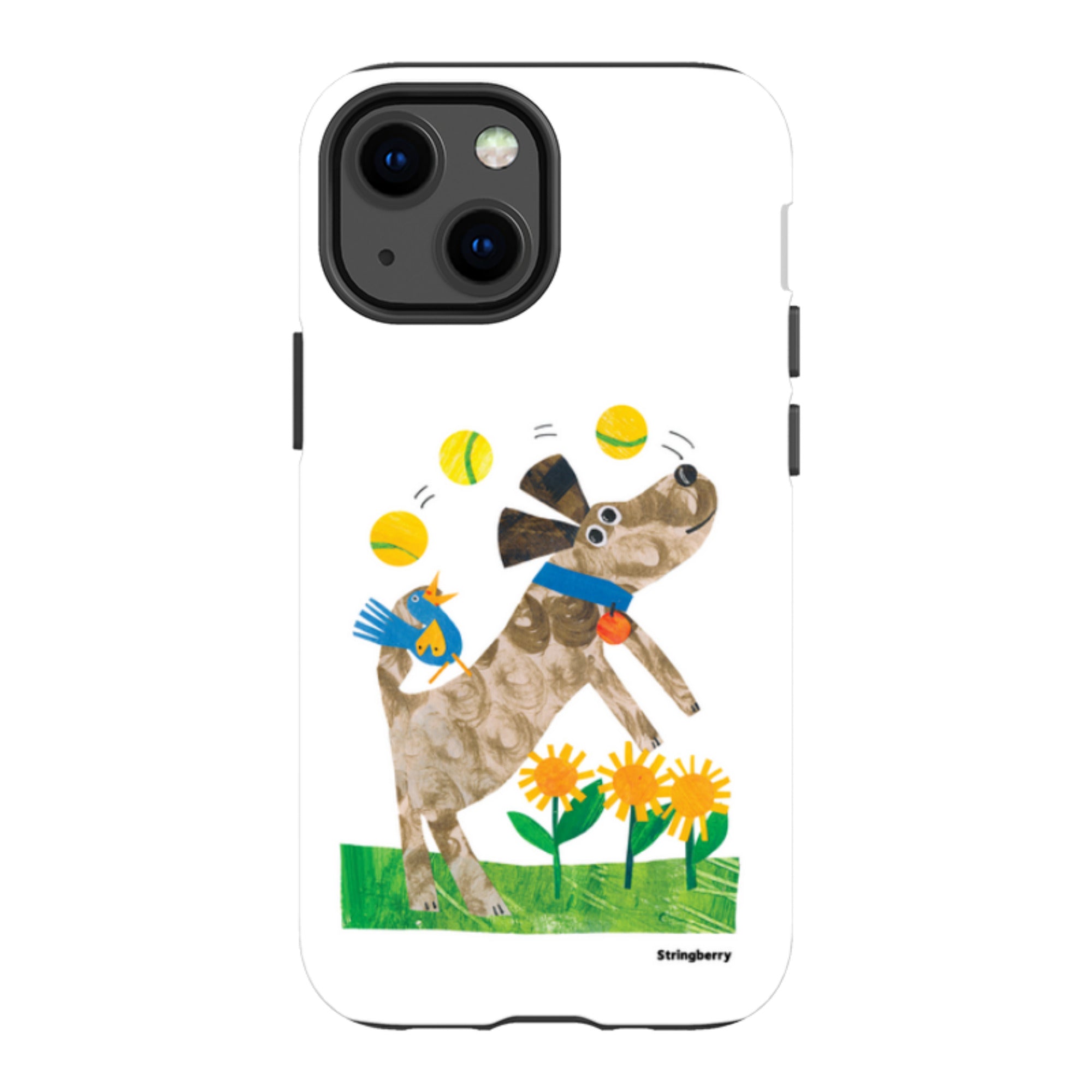 iPhone Tough Case - Days Of Dogs V By Tracey English