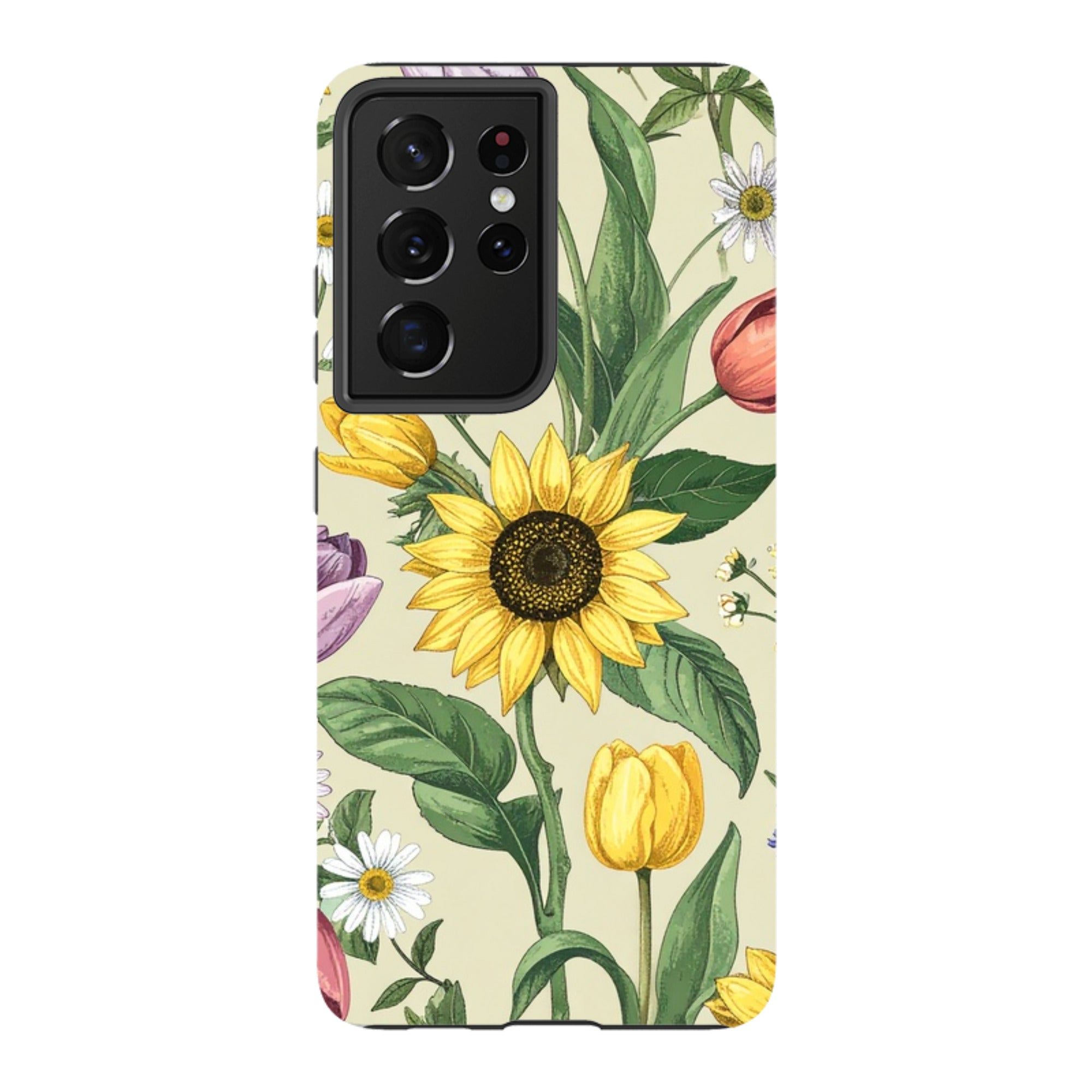 Samsung Tough  Case - Pale Sunflowers