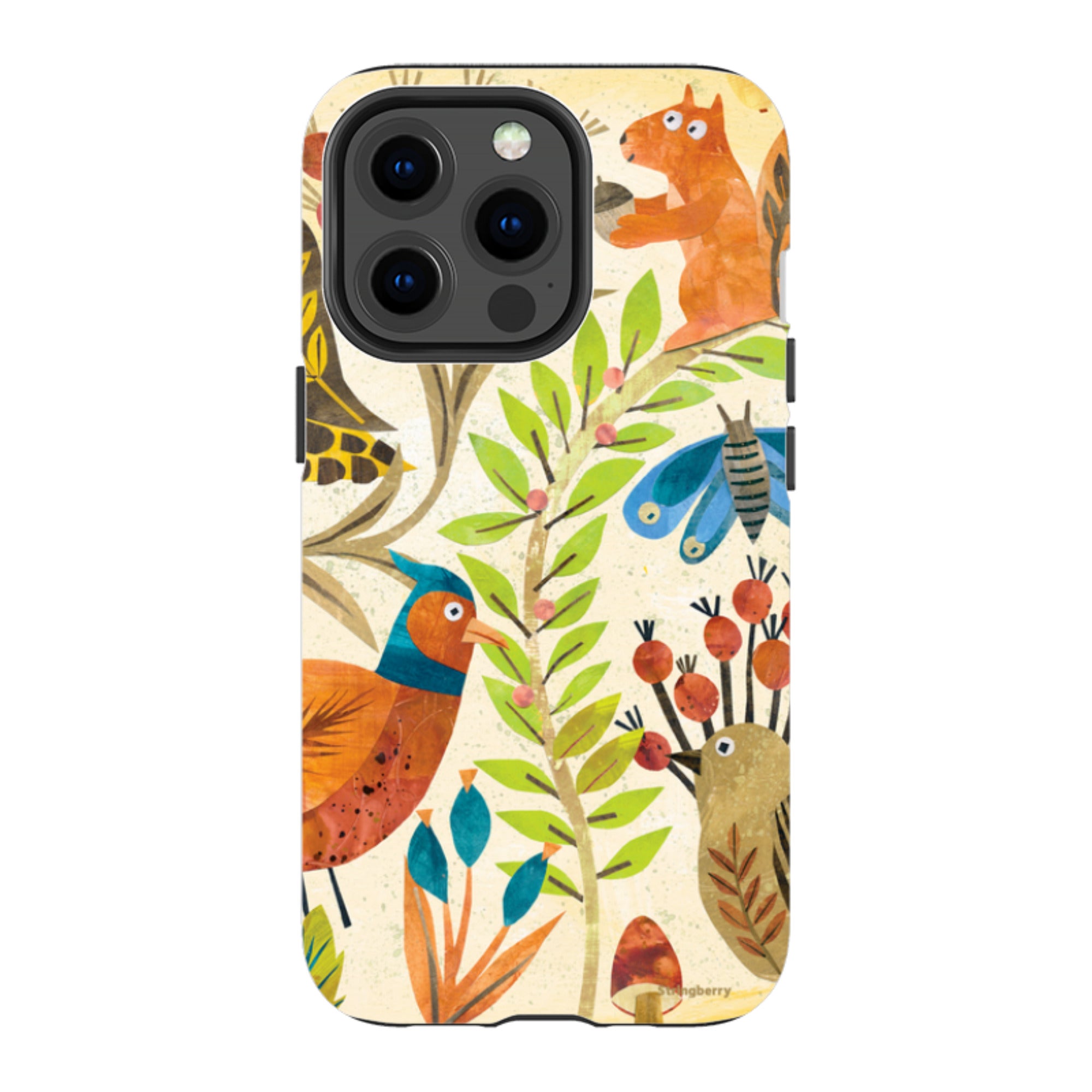 iPhone Tough Case - Woodland Friends By Tracey English