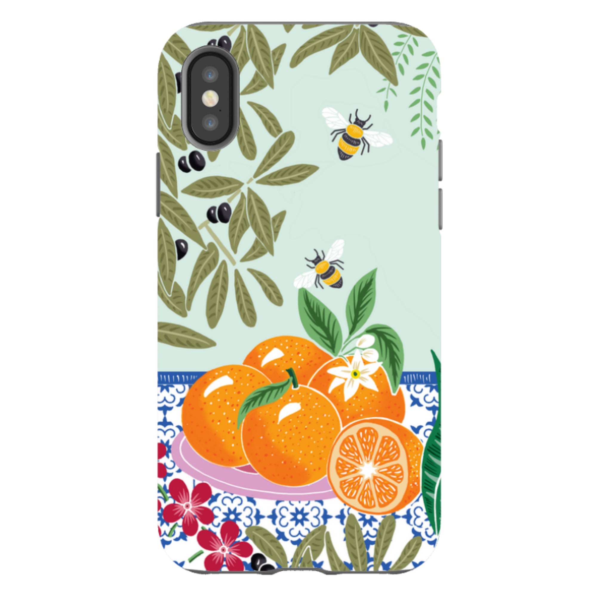 iPhone Tough Case - Oranges By Kate Heiss