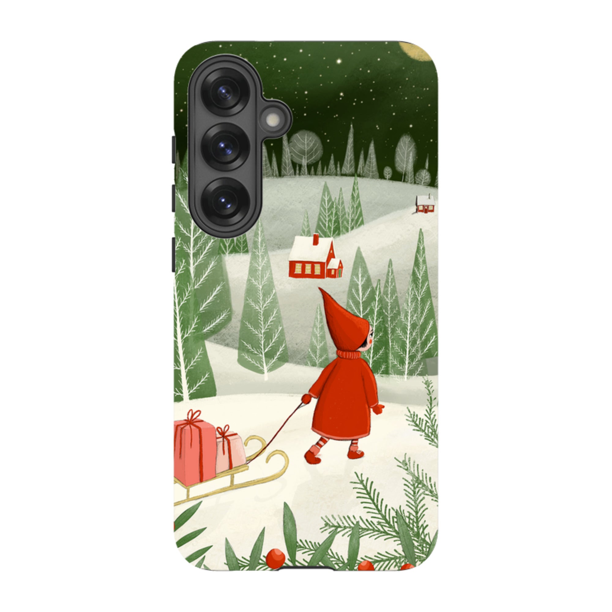 Samsung Tough Case - Christmas Night By Maja Lindberg