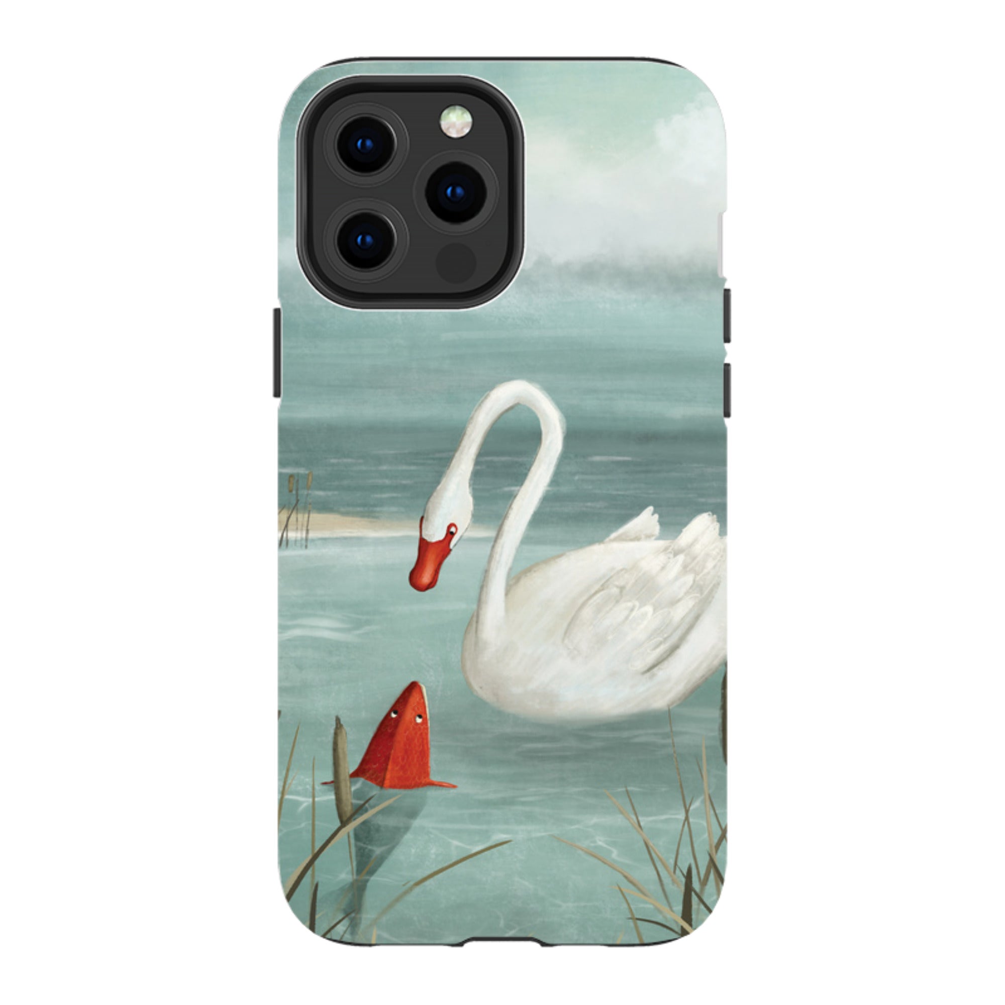iPhone Tough Case - Swanfish By Maja Lindberg