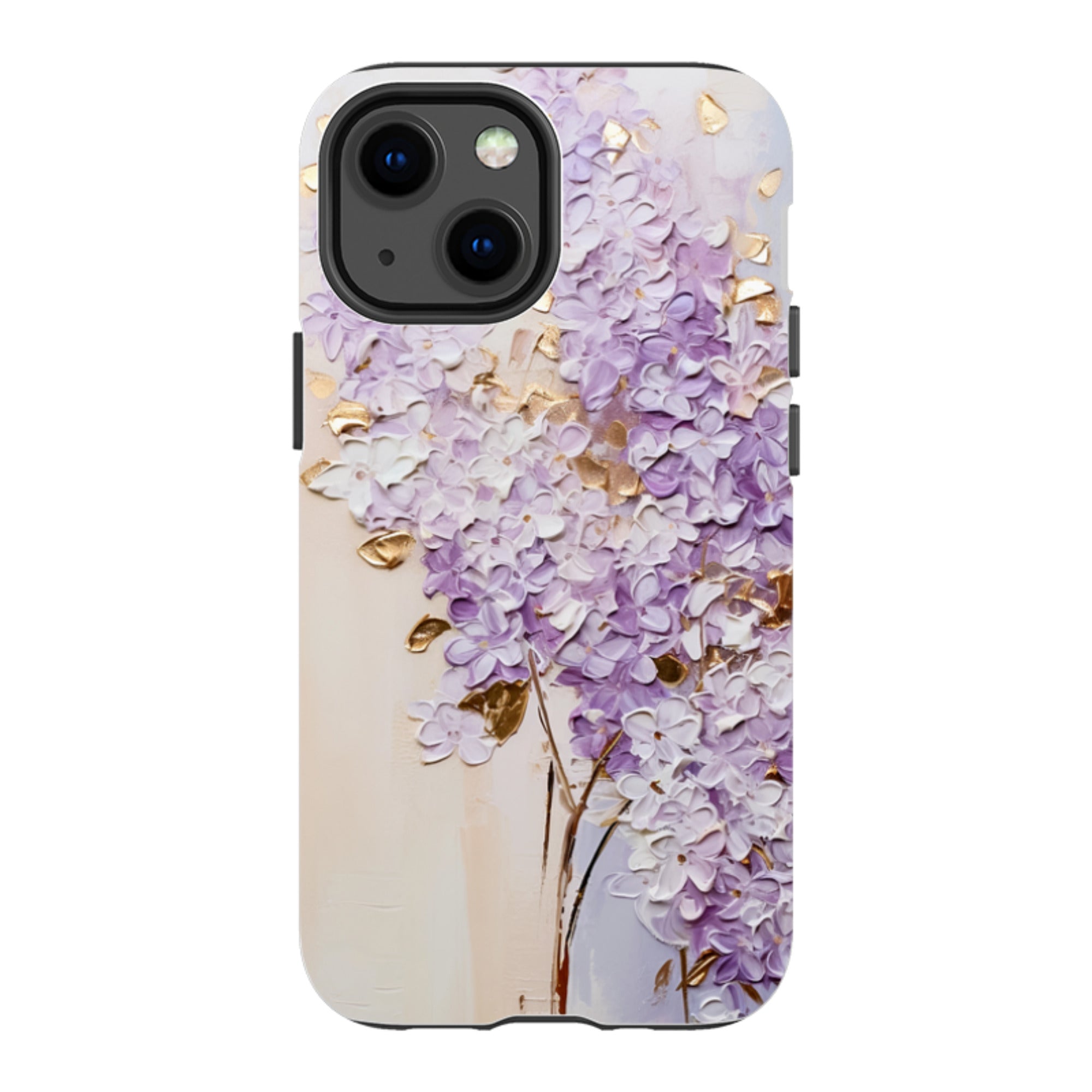iPhone Tough Case - Purple Floral