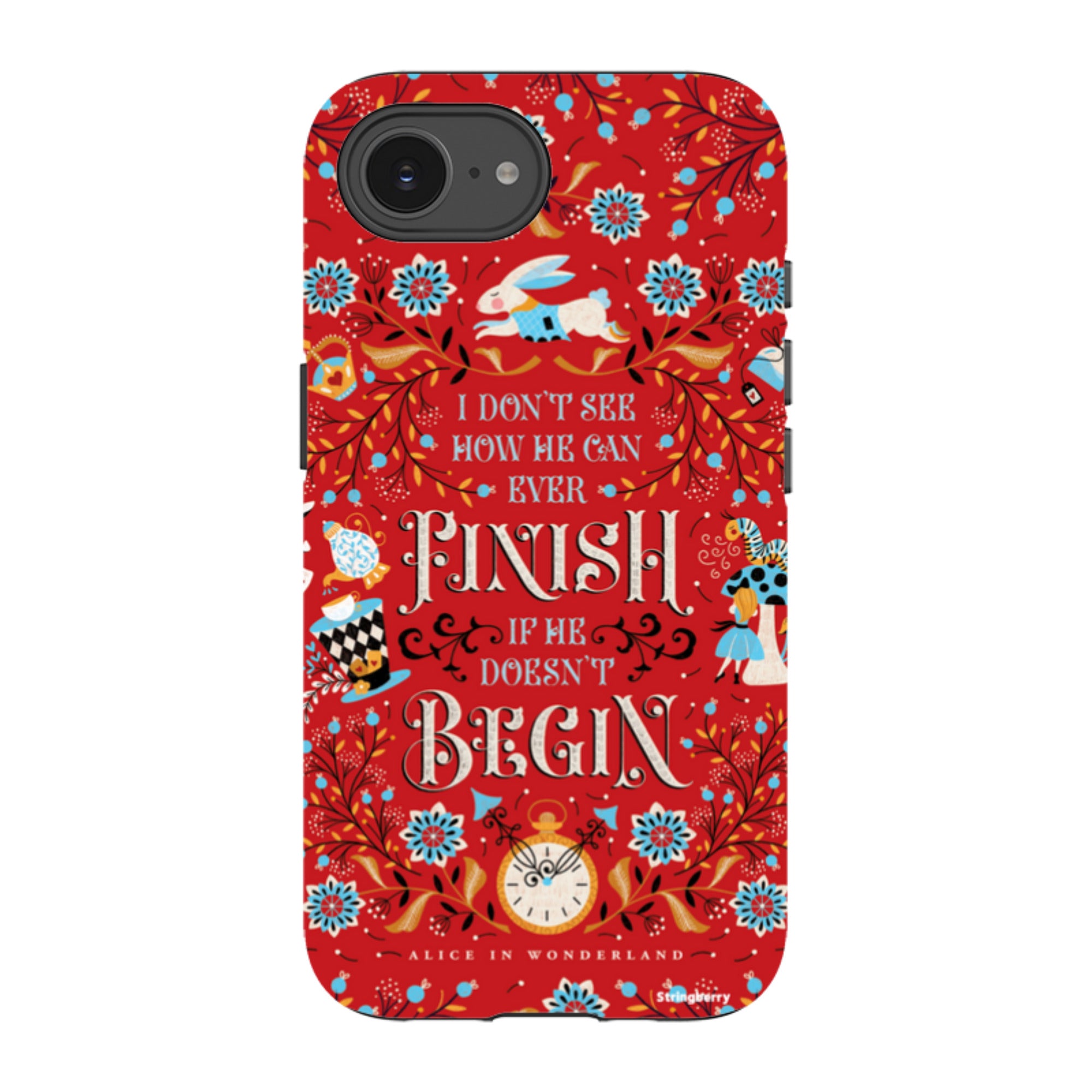 iPhone Tough Case - Alice By Jenny Zemanek