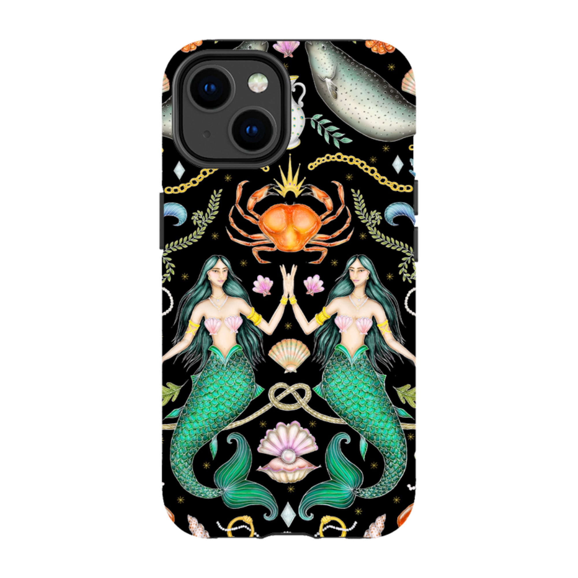 iPhone MagSafe Tough Case - Triton's Treasure By Catherine Rowe