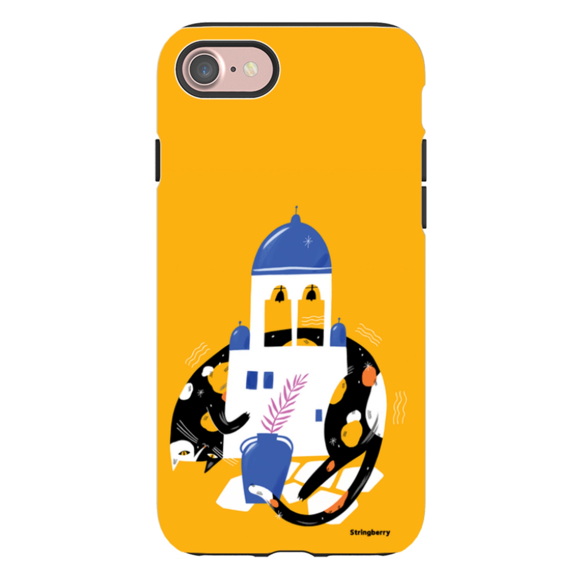 iPhone Tough Case - Calico By Madalina Andronic