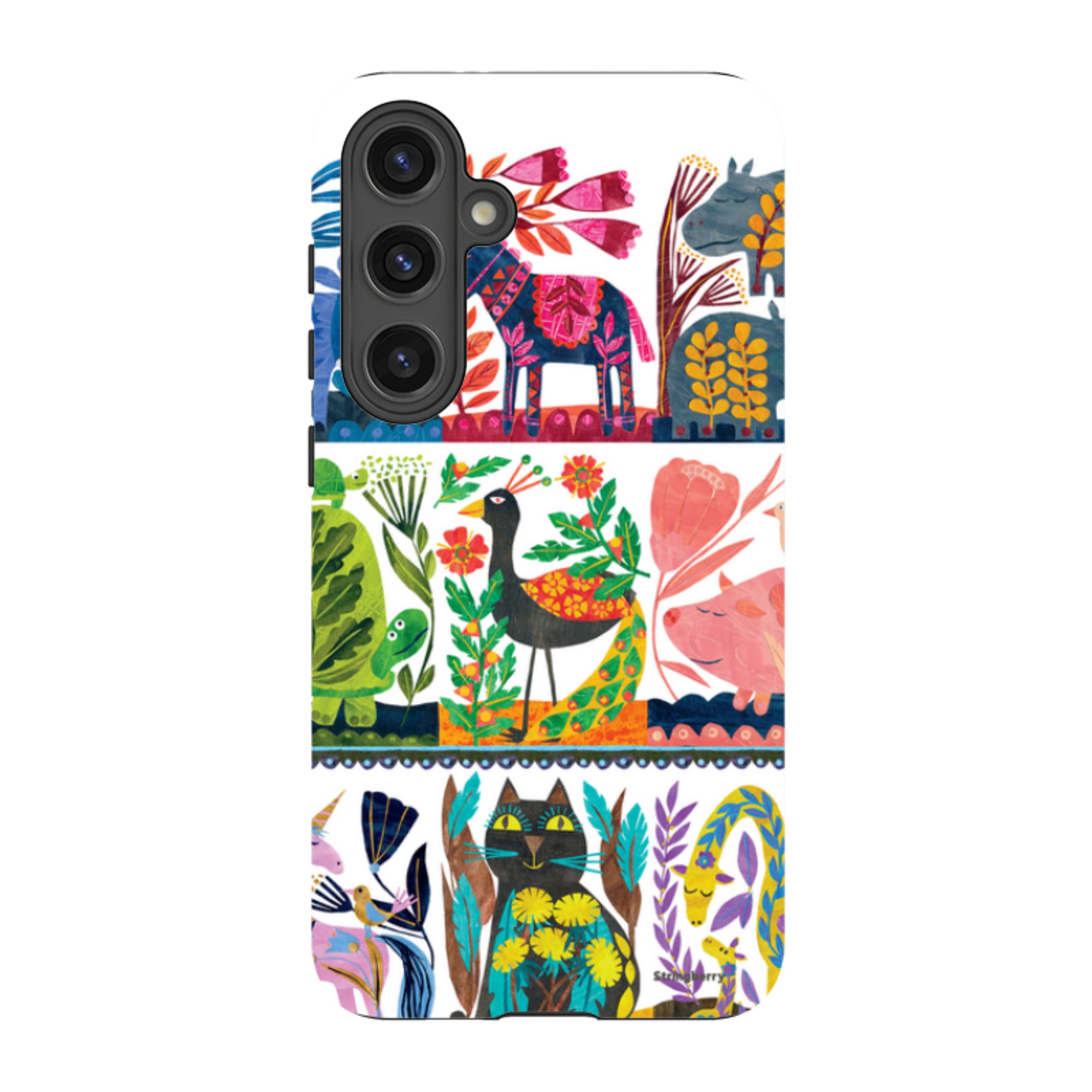 Samsung Tough Case - Folk Colour By Tracey English