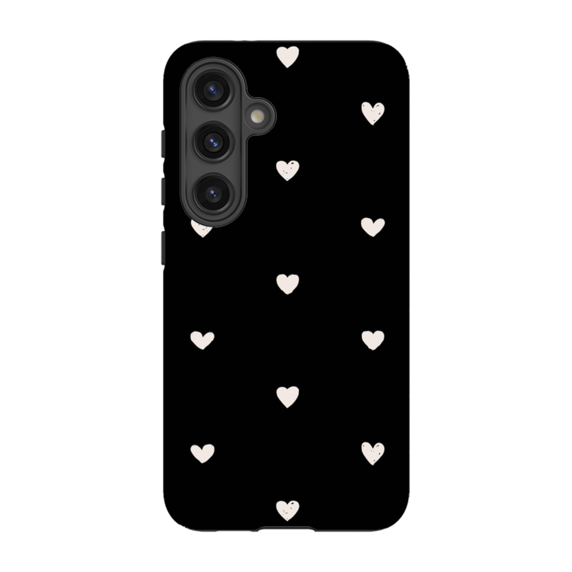 Samsung Tough Case - Hearts Black