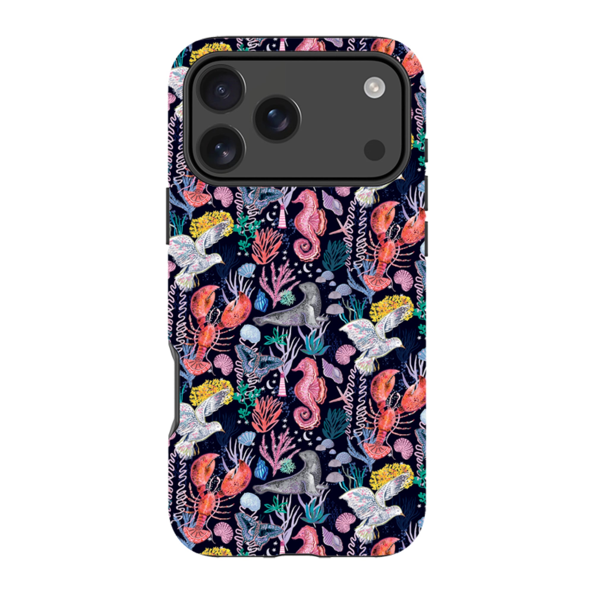 iPhone Case - Coastline Pattern-A By Emma Frances Grant