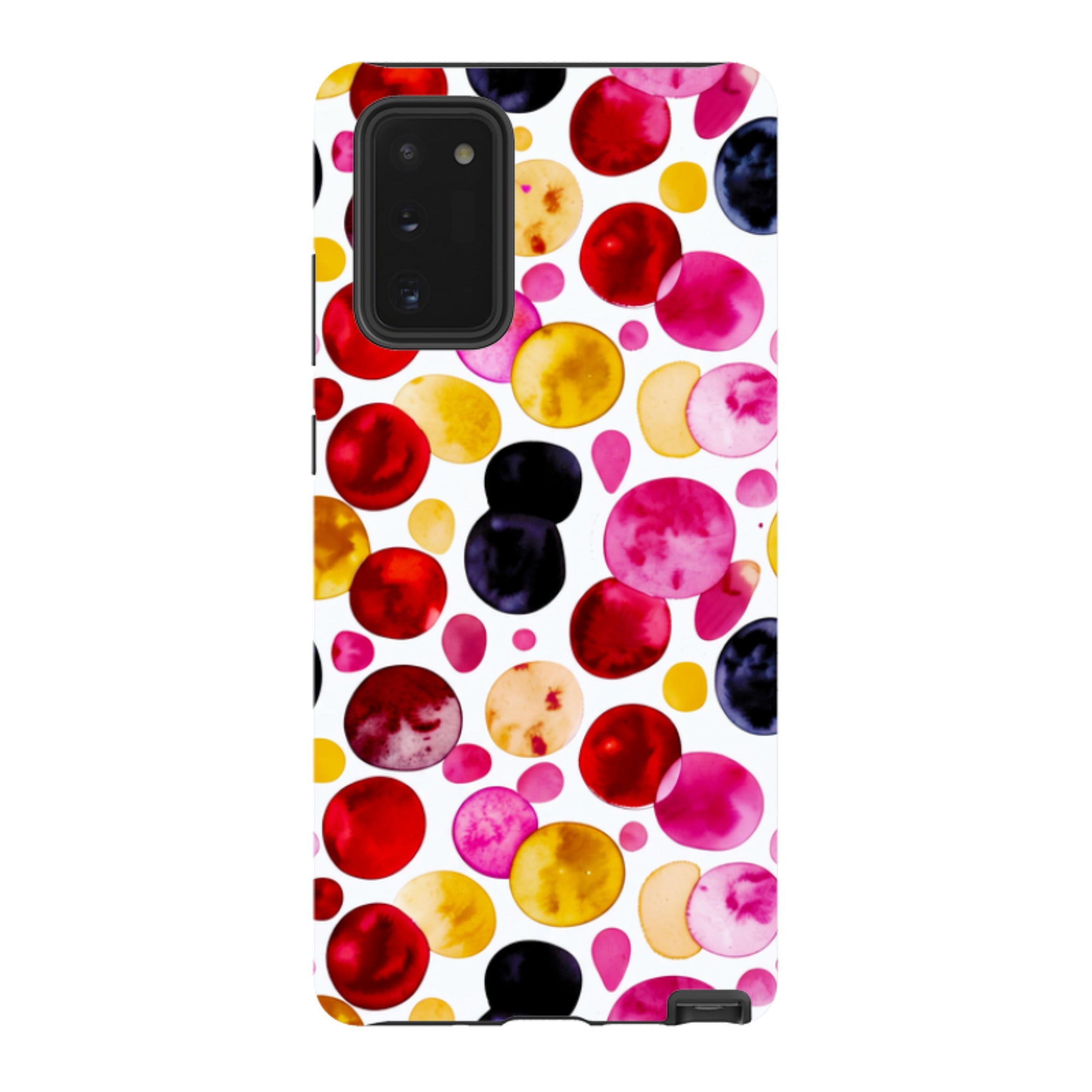 Samsung Tough  Case - Colour Moon Polka