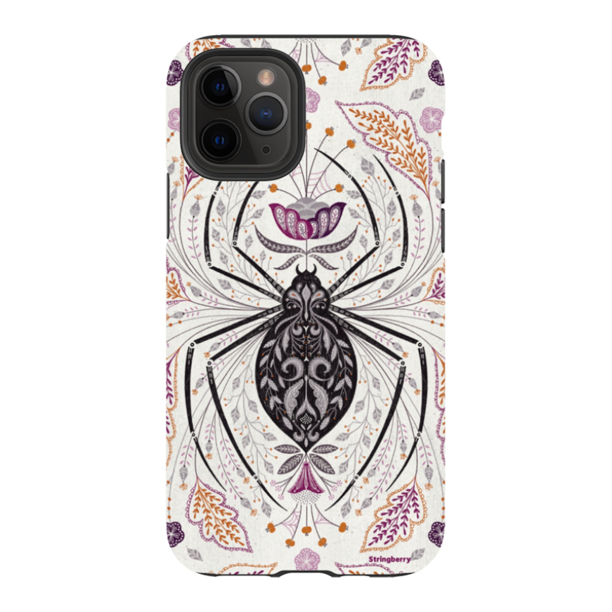 iPhone Tough Case - Spider By Jenny Zemanek