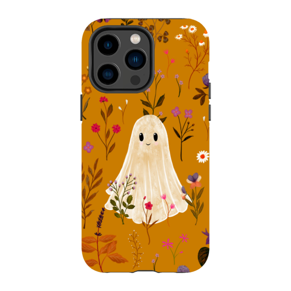 iPhone Tough Case - Ghost in the Garden - Spice Multi By Katherine Quinn