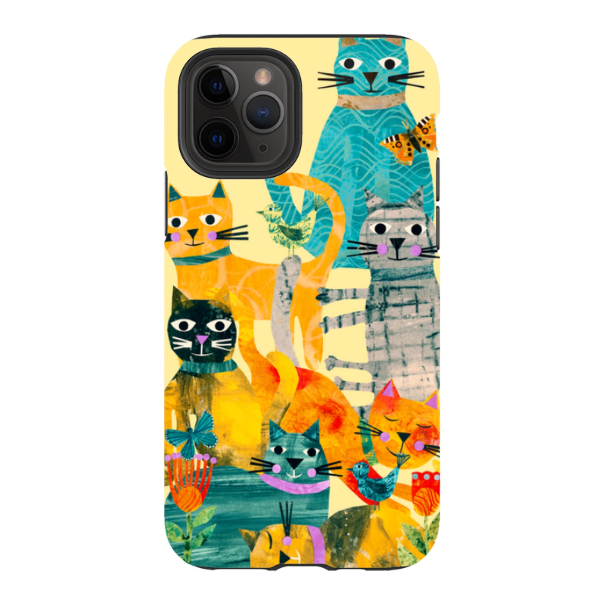 iPhone Case - Cat Party III By Tracey English