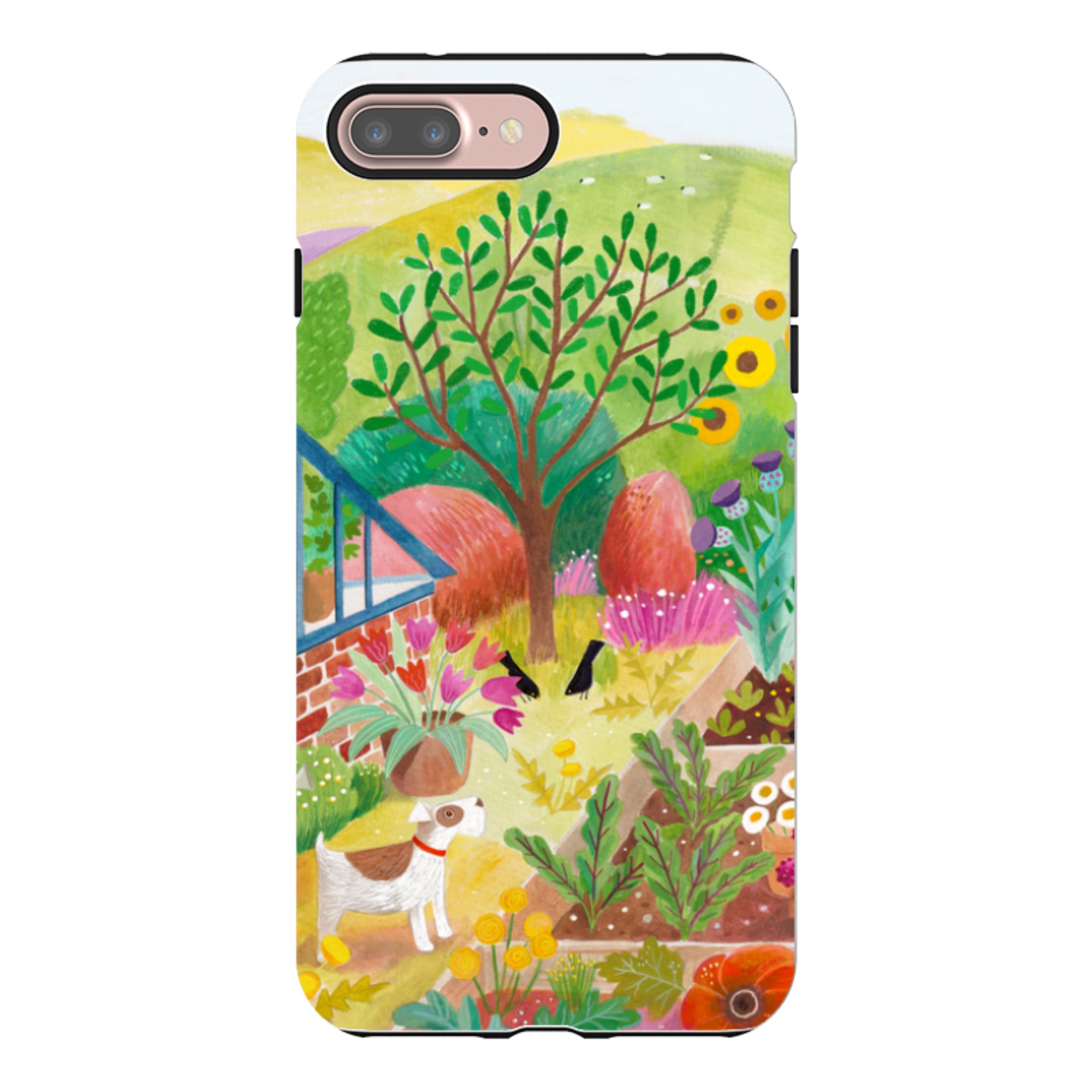 iPhone Tough Case - Veg Garden By Bex Parkin