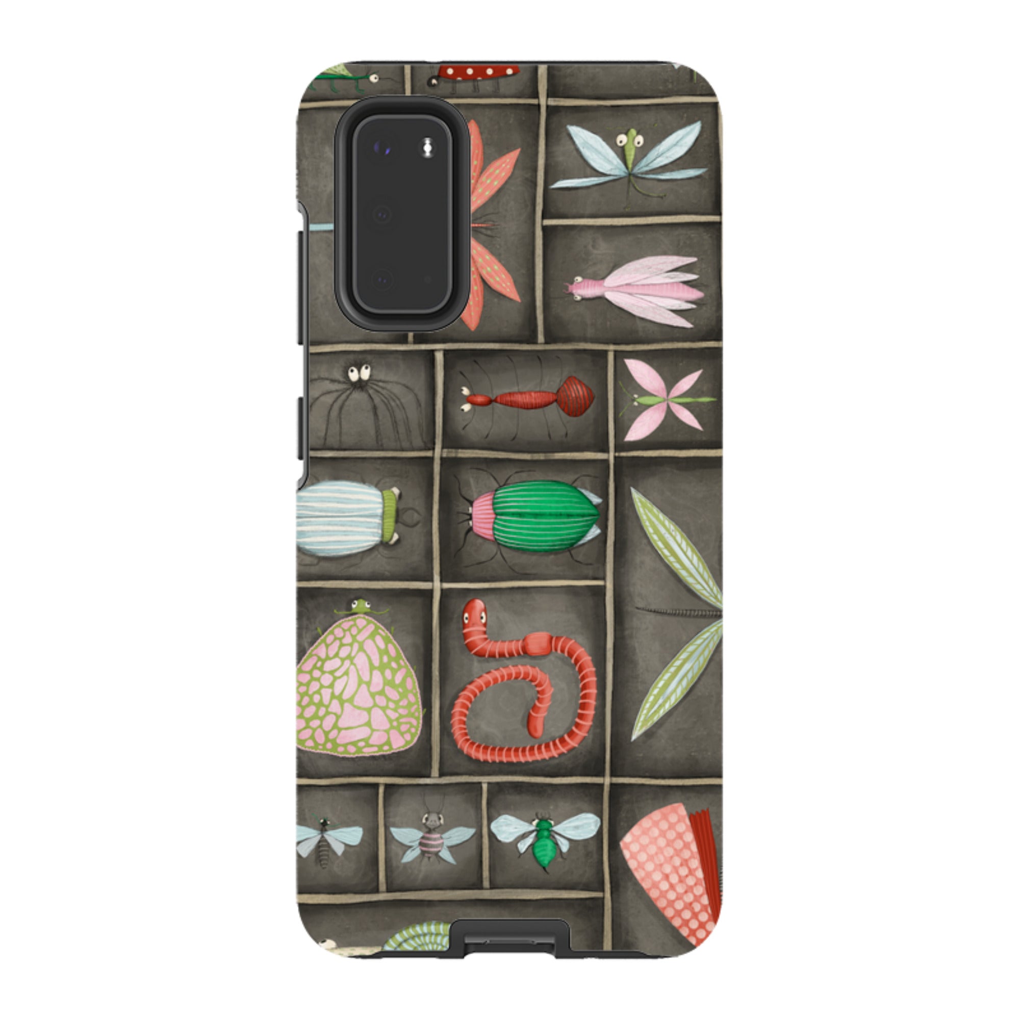 Samsung Tough Case - Cabinet Of Bugs By Maja Lindberg