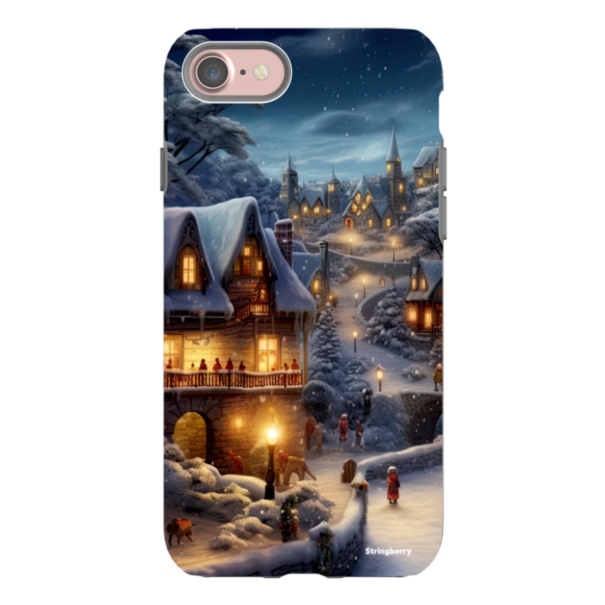iPhone Tough Case - Scandinavian Winter Night