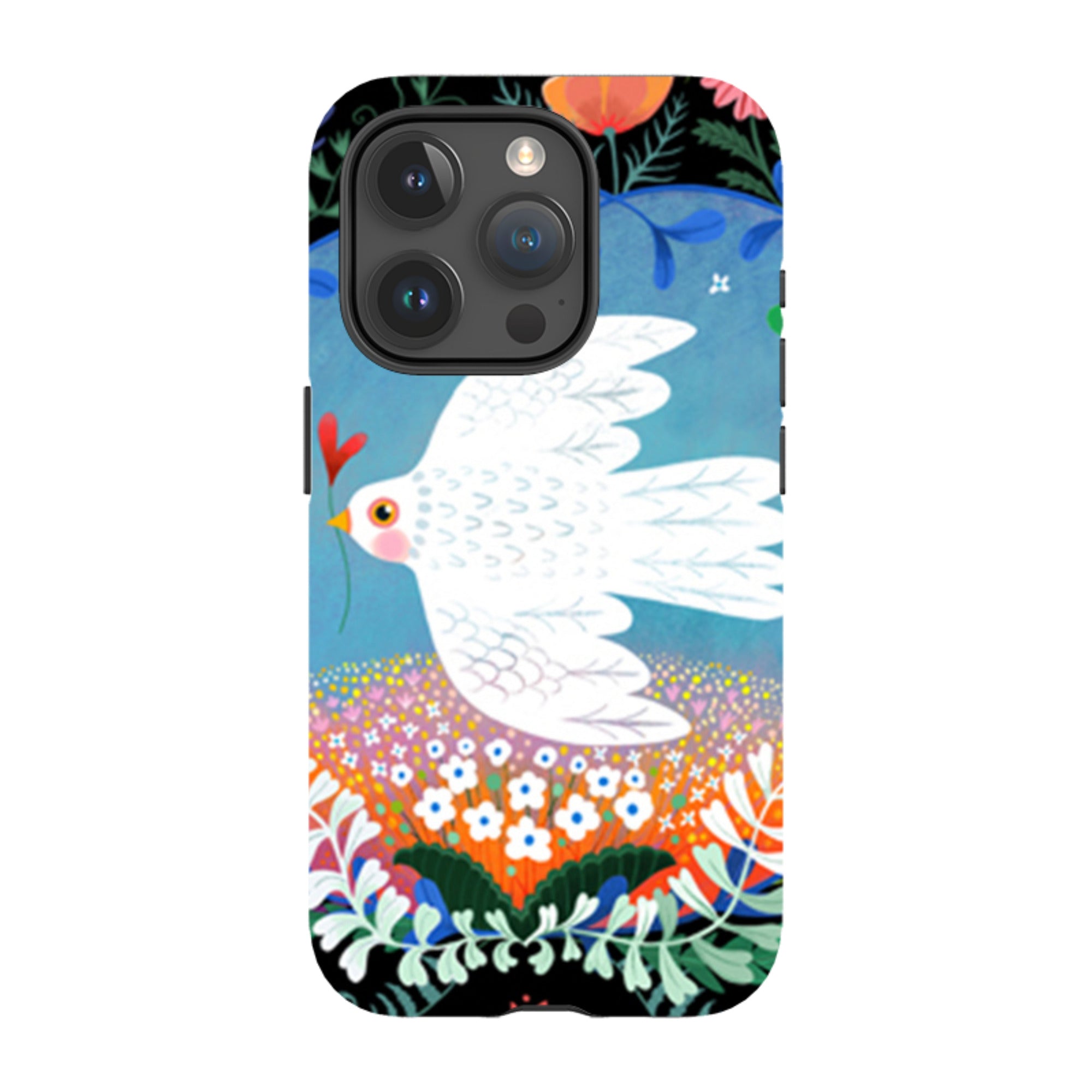 iPhone Tough Case - Peacebird By Mia Underwood