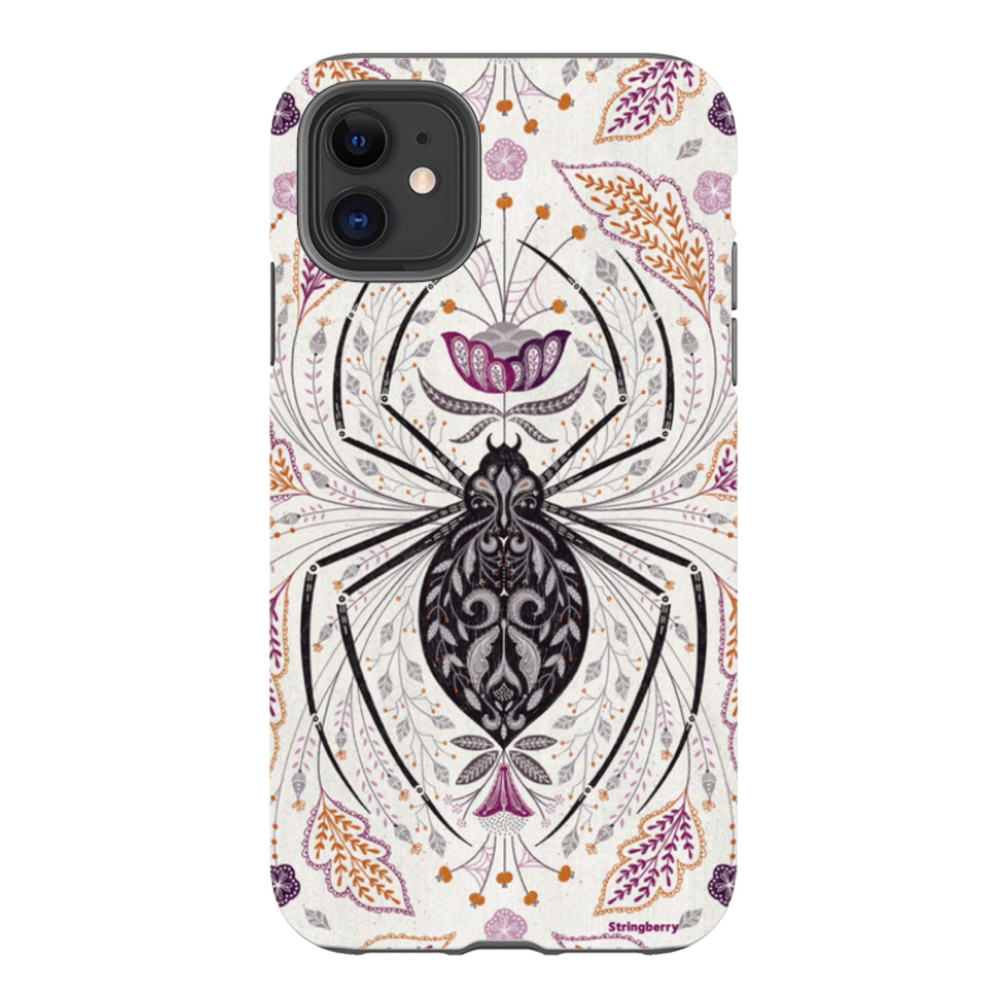 iPhone Tough Case - Spider By Jenny Zemanek