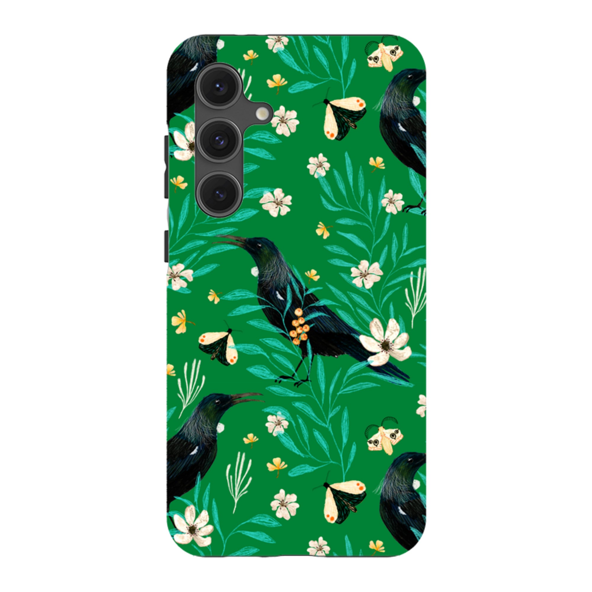 Samsung Tough Case - Tui Green By Katherine Quinn