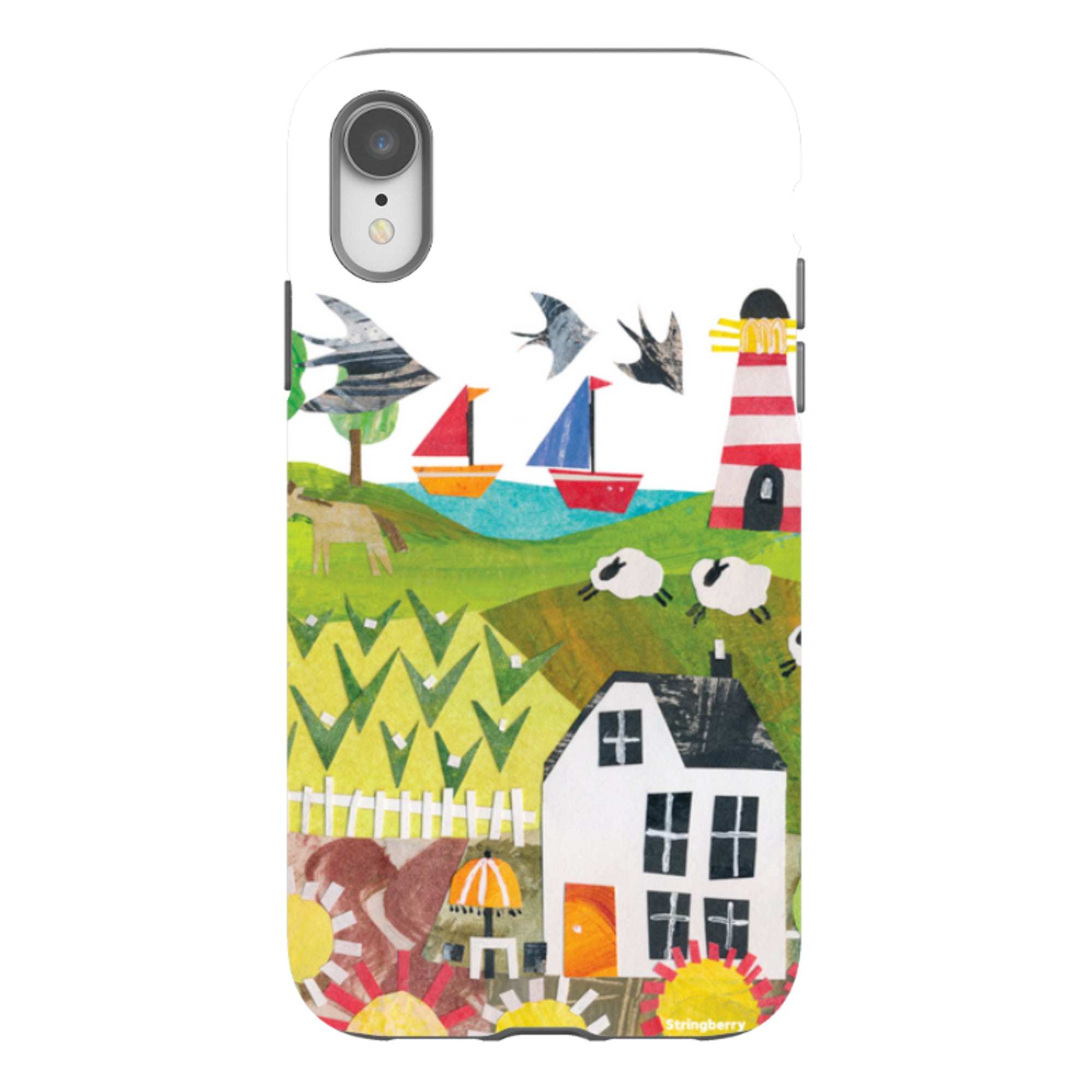 iPhone Tough Case - Countryscape I By Tracey English