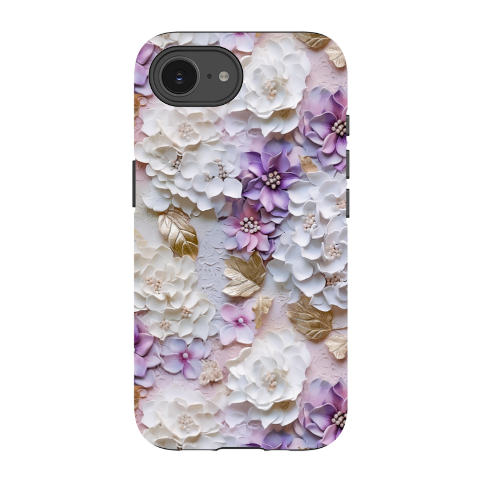 iPhone Tough Case -Gold & Mauve II