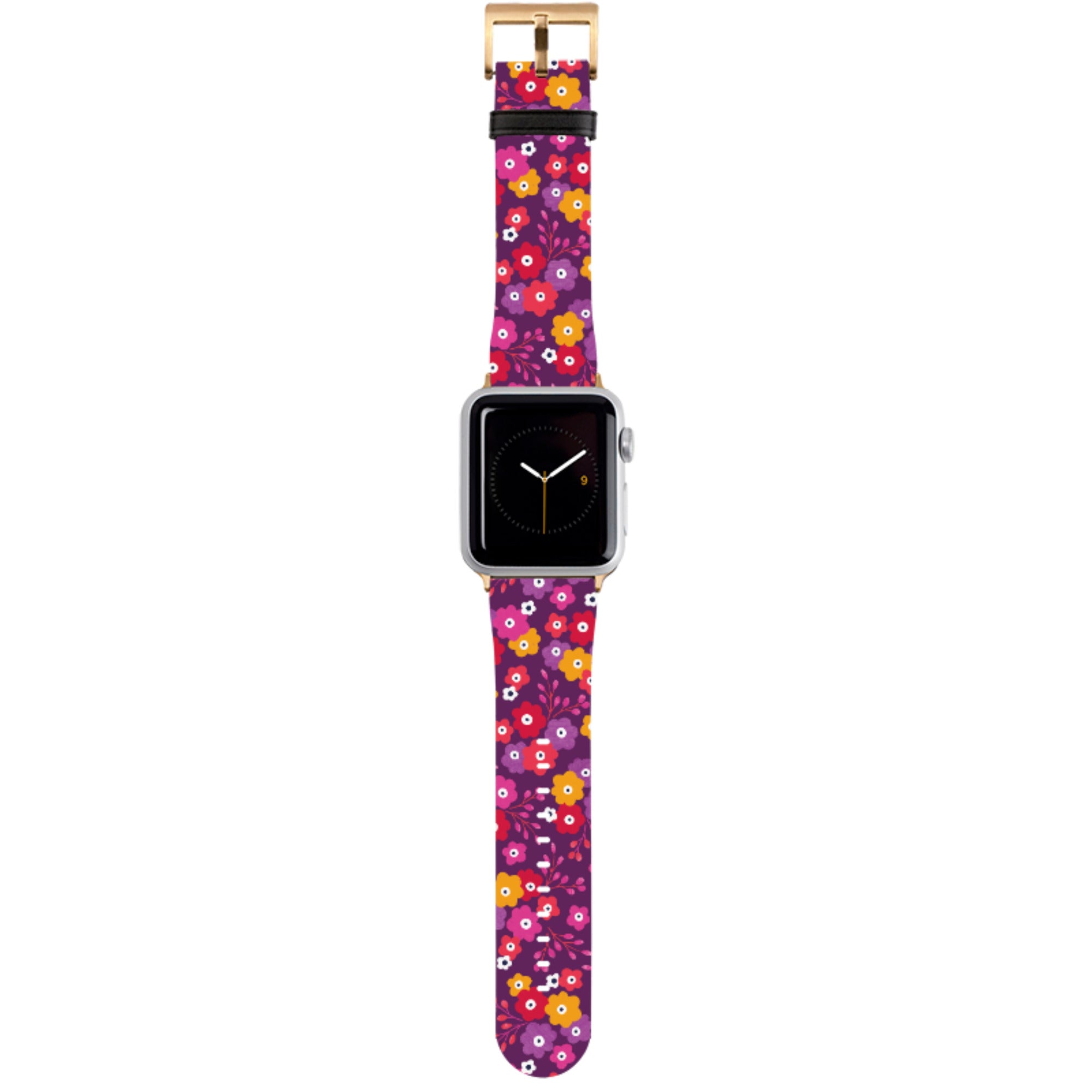 Cherry Blosom II Apple Watch Strap By Ali Brookes