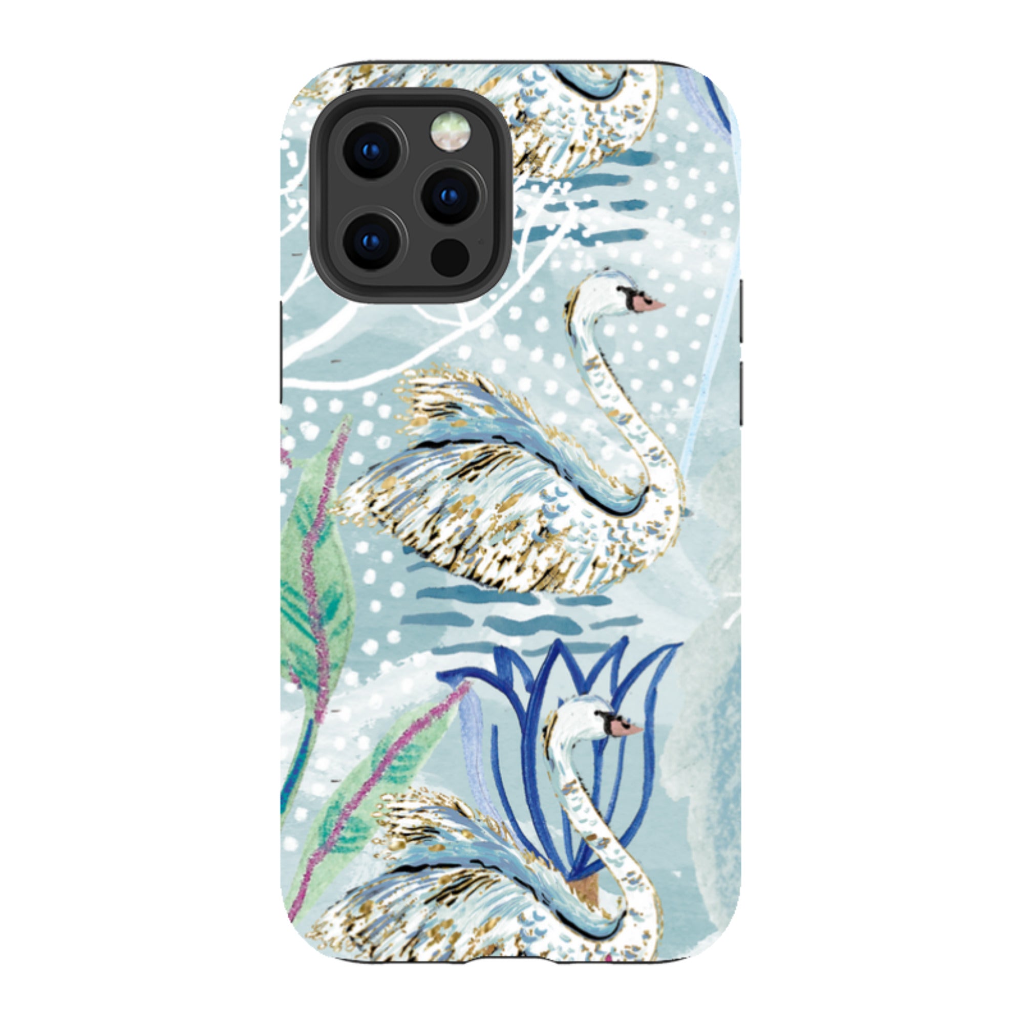 iPhone Tough Case - Seven Swans III By Emma Frances Grant