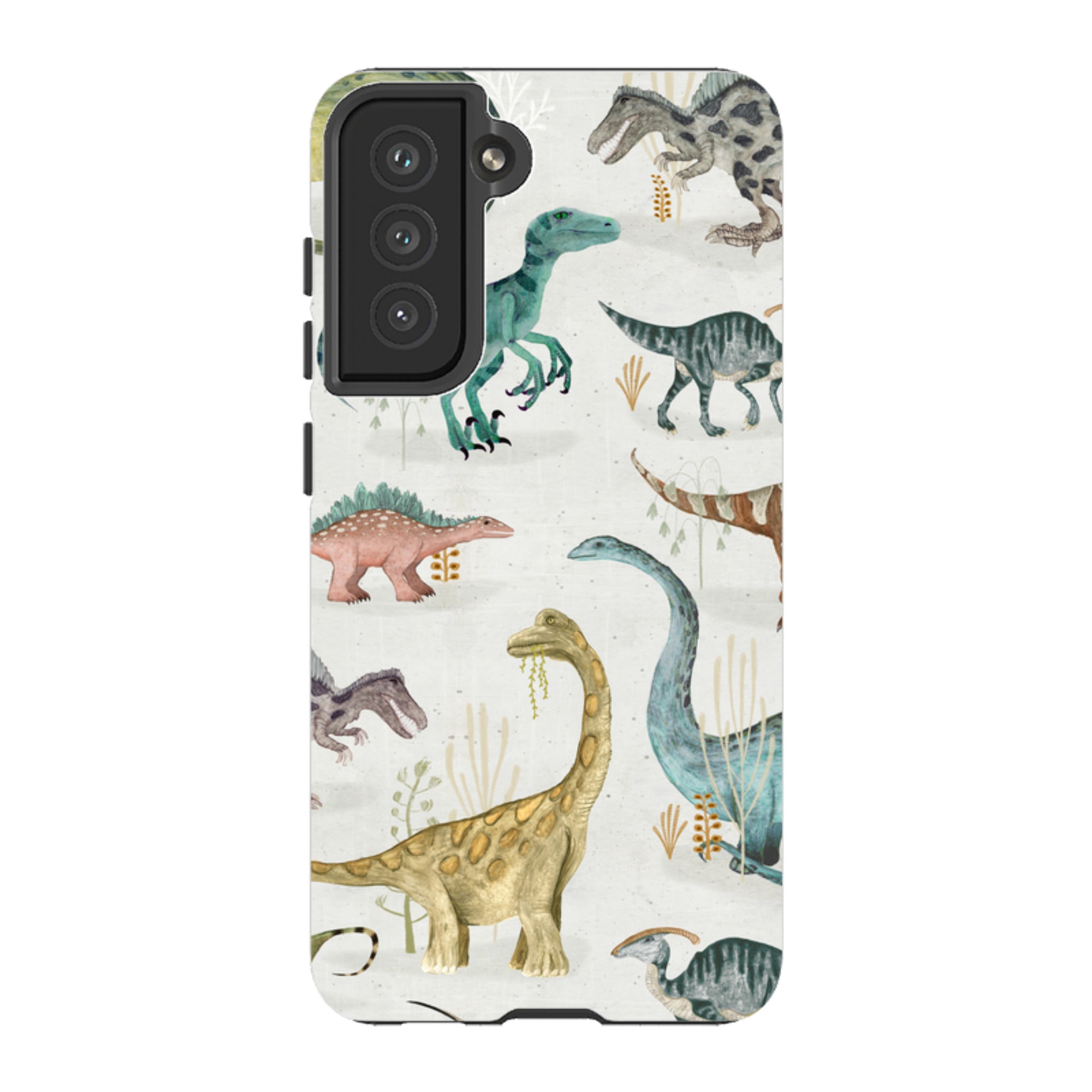 Samsung Tough Case - Dinosaur Pastel By Katherine Quinn