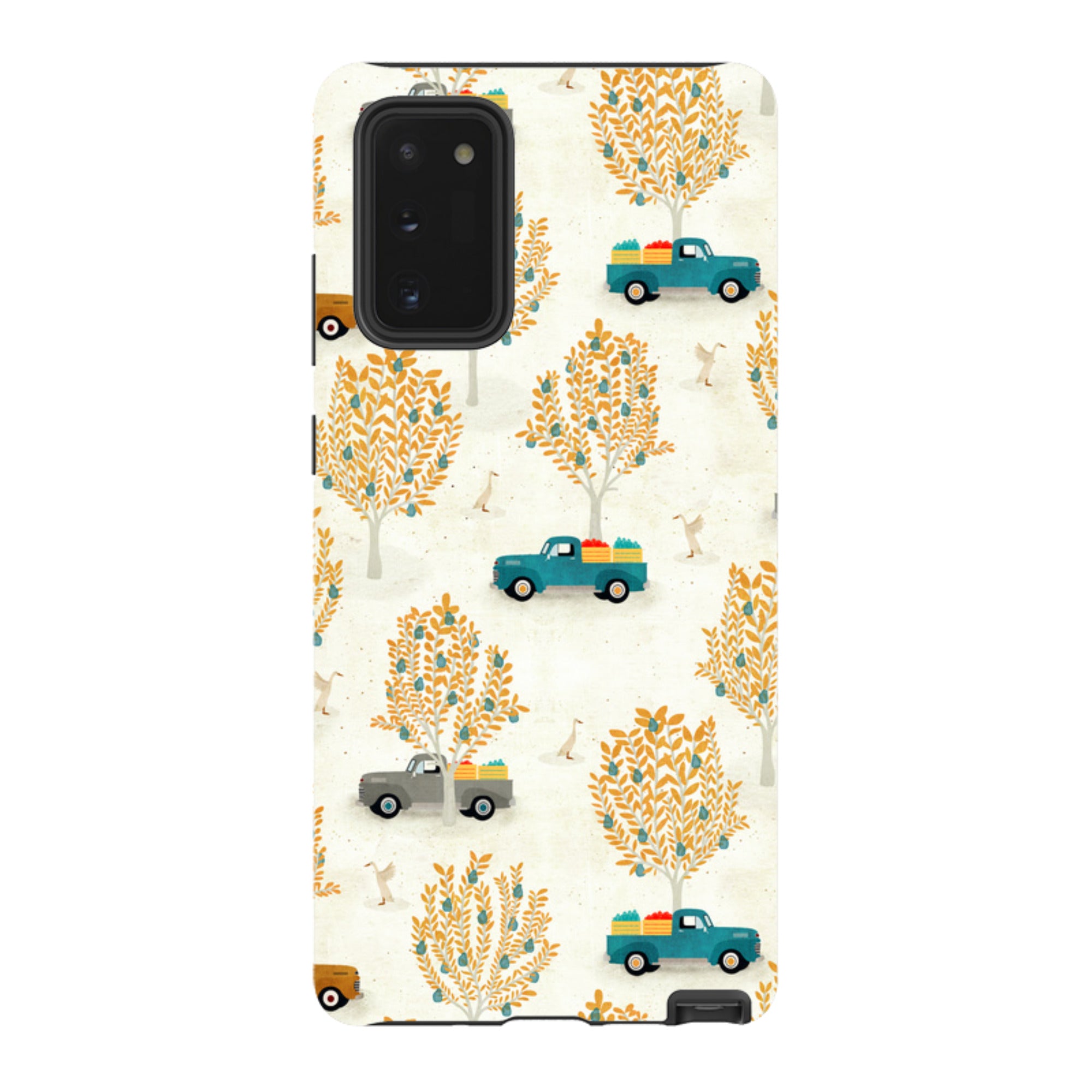 Samsung Tough Case - Pear Trees and Trucks By Katherine Quinn