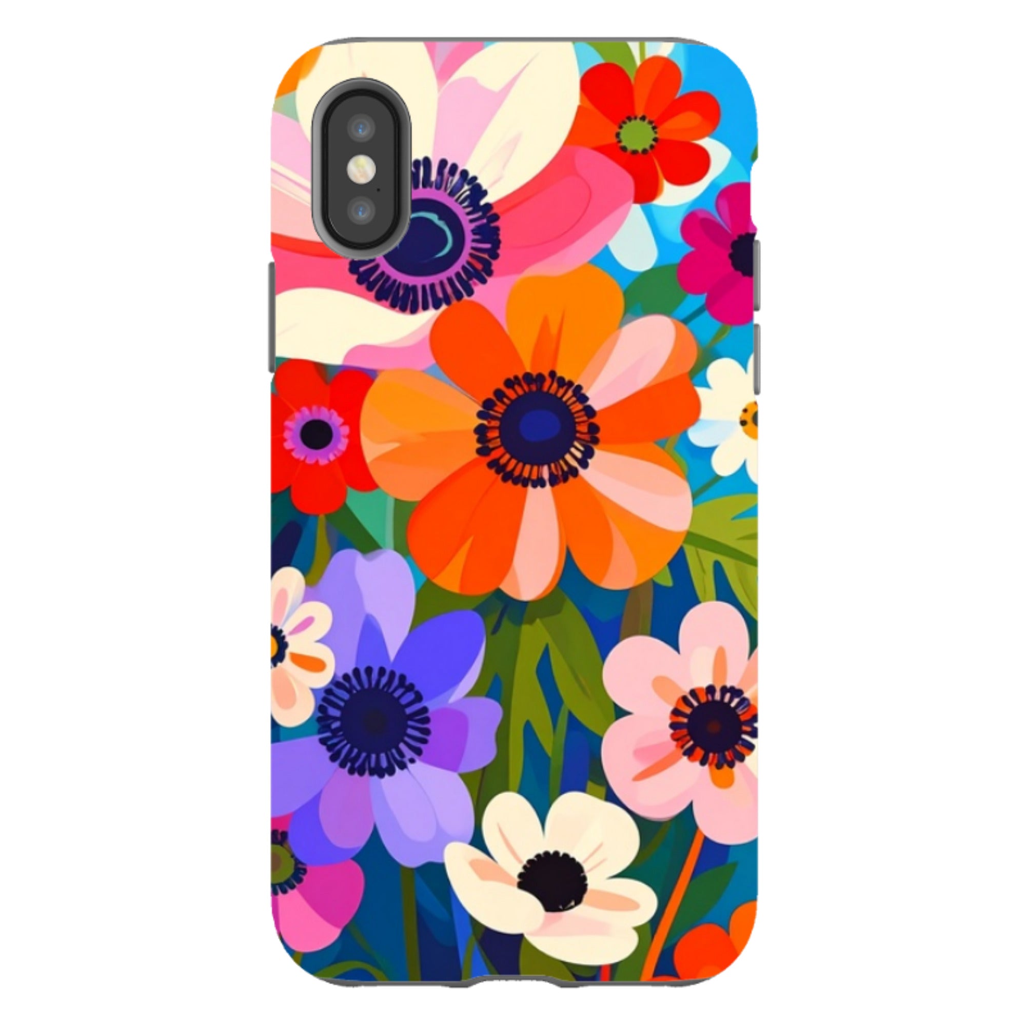 iPhone Tough Case - Angel Summer Floral