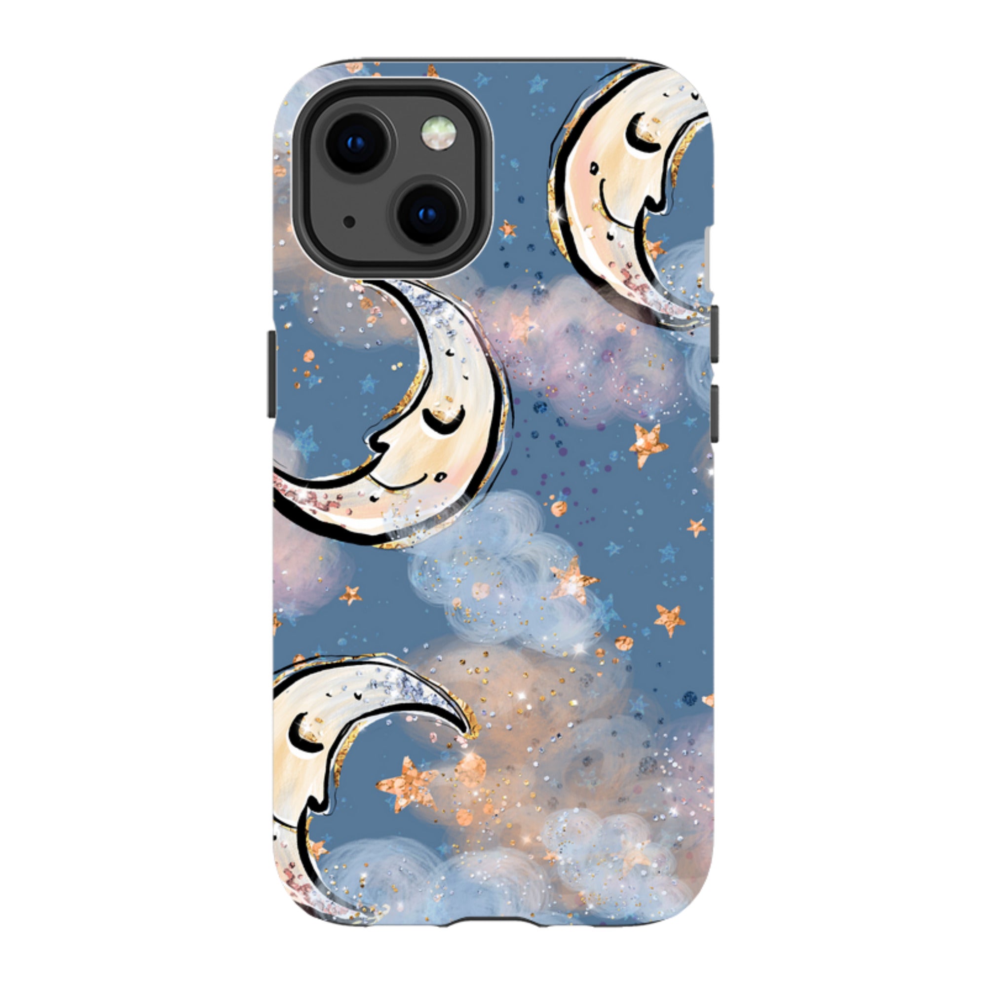 iPhone MagSafe Tough Case -  Moon and Stars