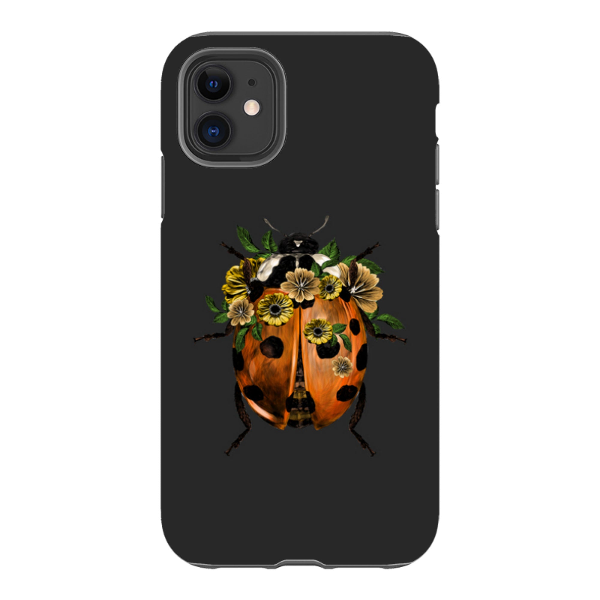 iPhone Tough Case - Ladybug Dark