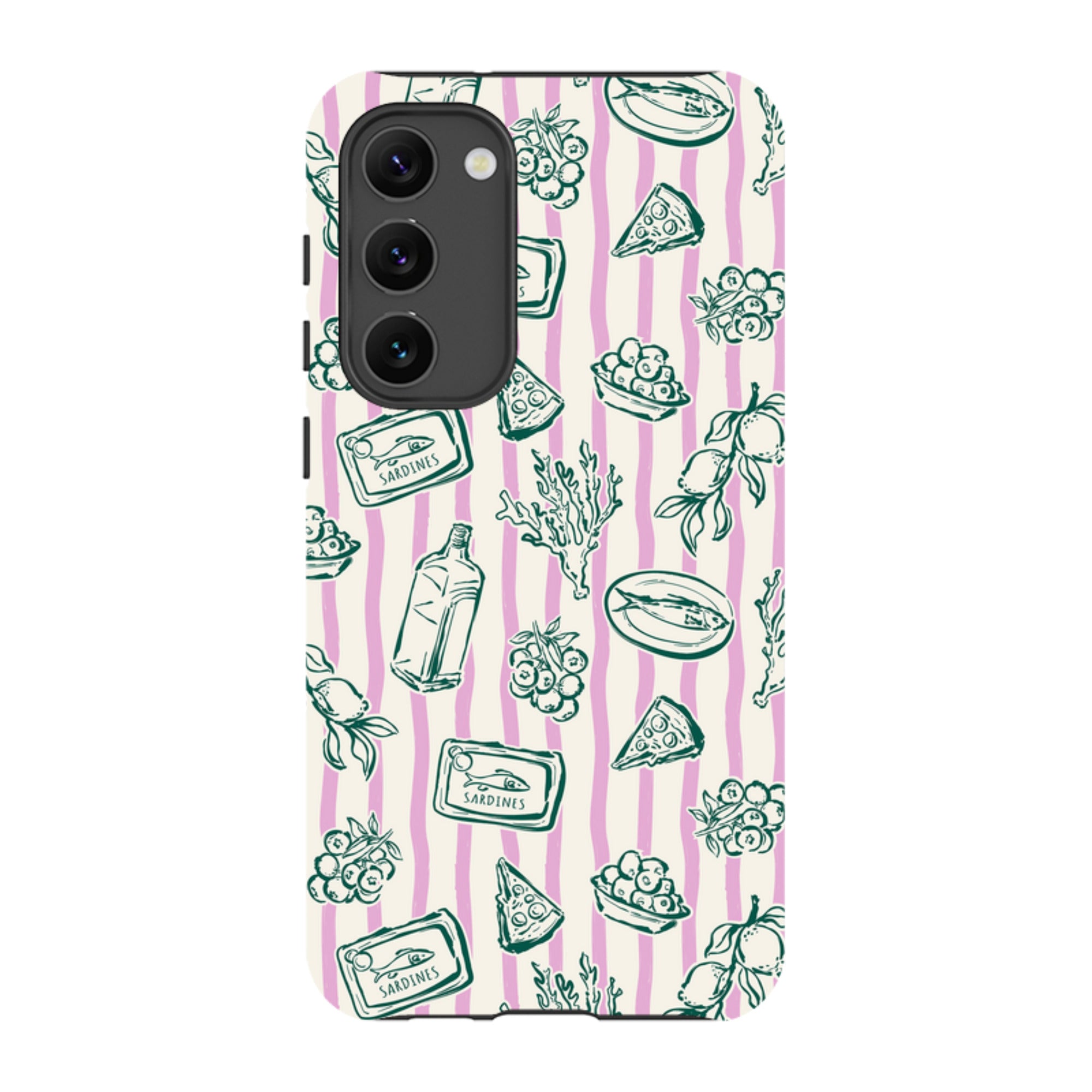 Samsung Tough Case - Sardines and Gin