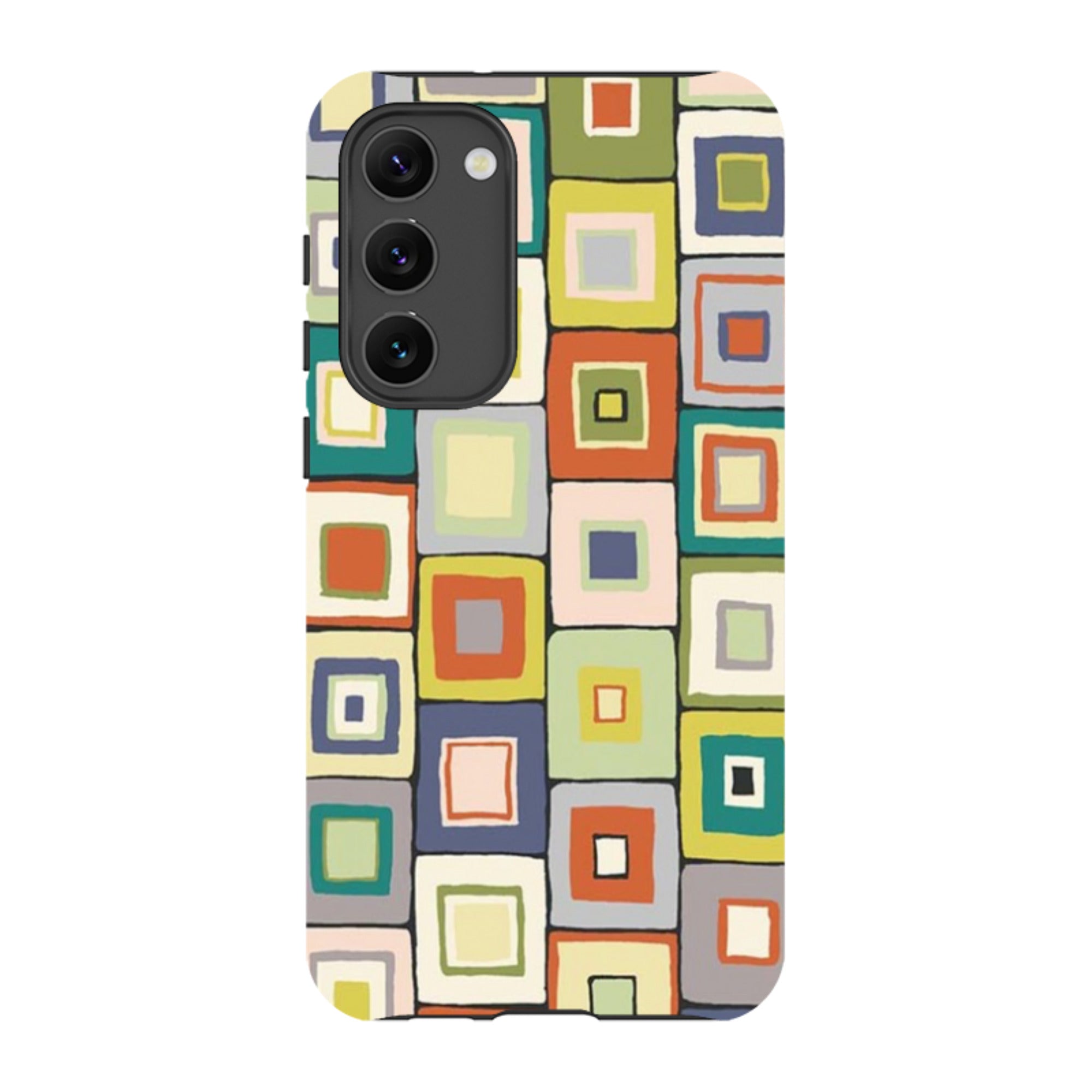 Samsung Tough Case - Atelier Blanket Squares Urbane By Sarah Campbell