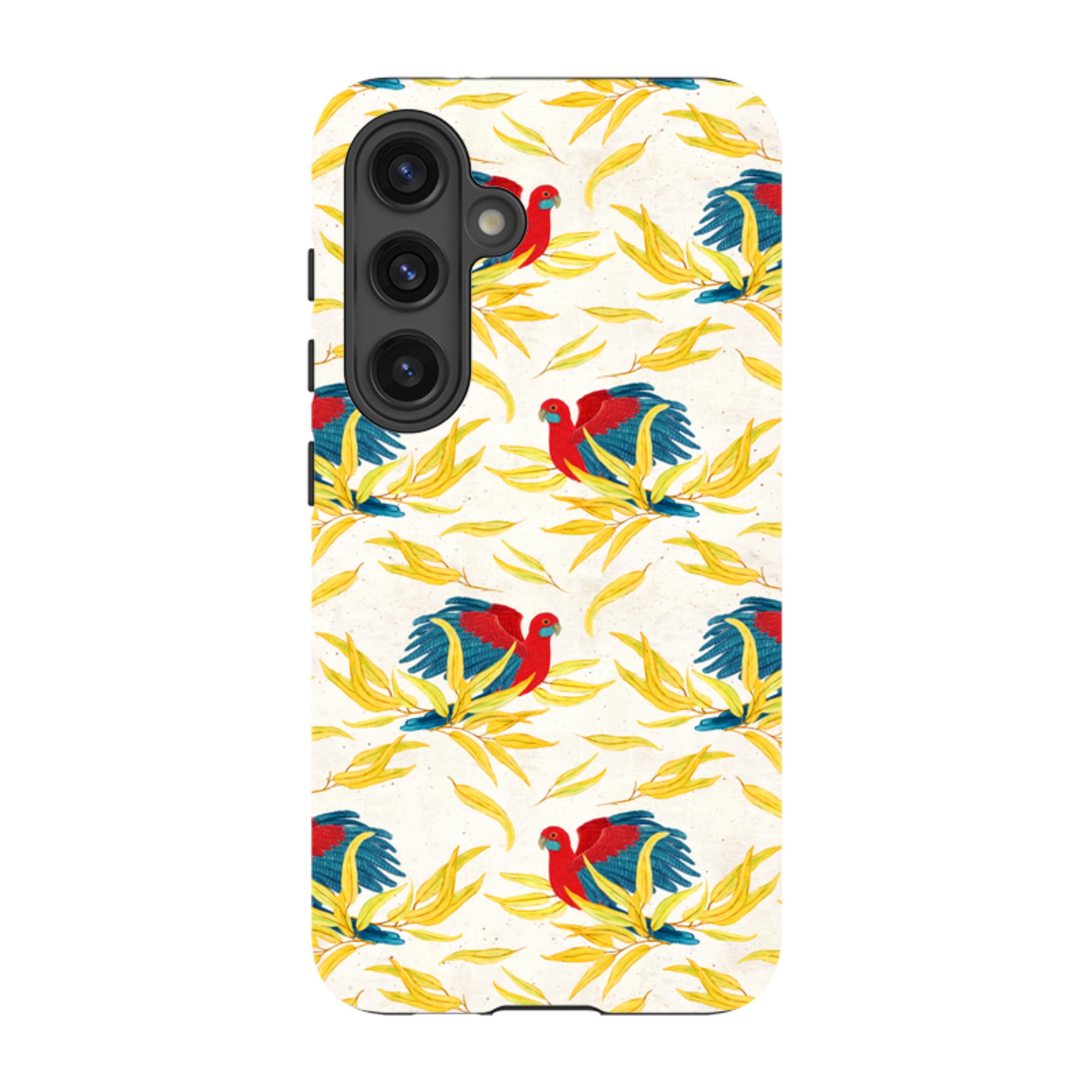 Samsung Tough Case - Crimson Rosella By Katherine Quinn
