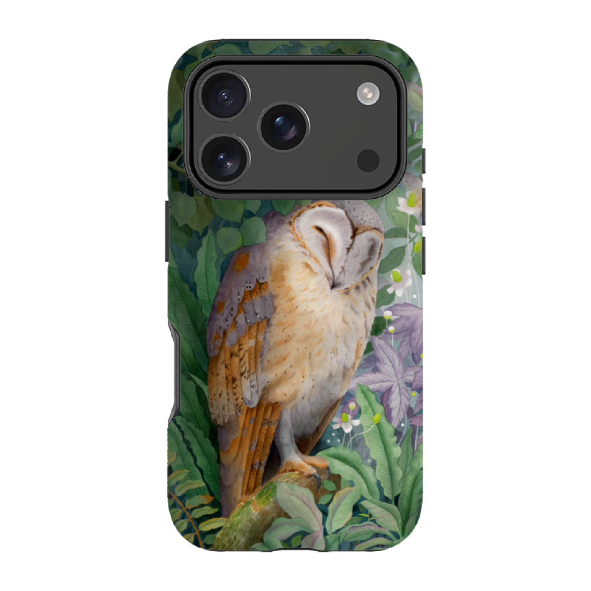 iPhone MagSafe Tough Case - Sleepy Owl By Bex Parkin