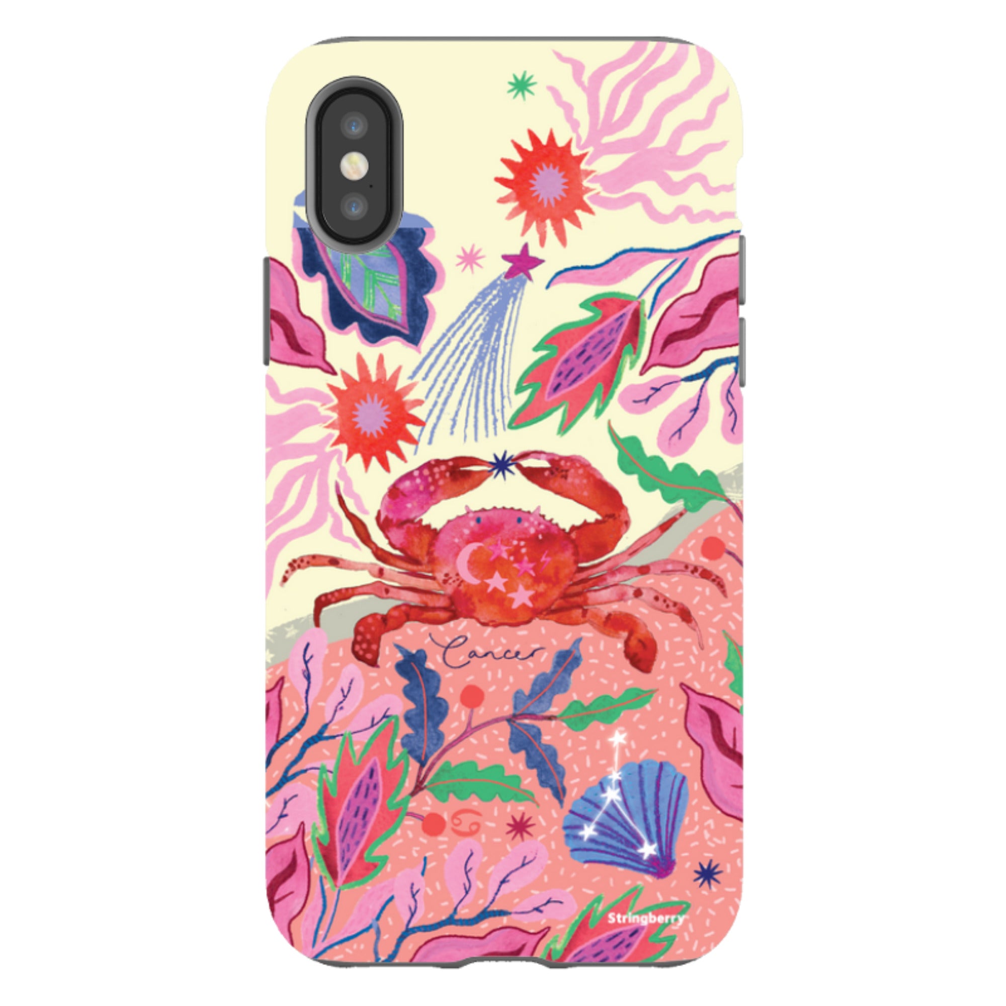iPhone Tough Case - Cancer By Emma Frances Grant