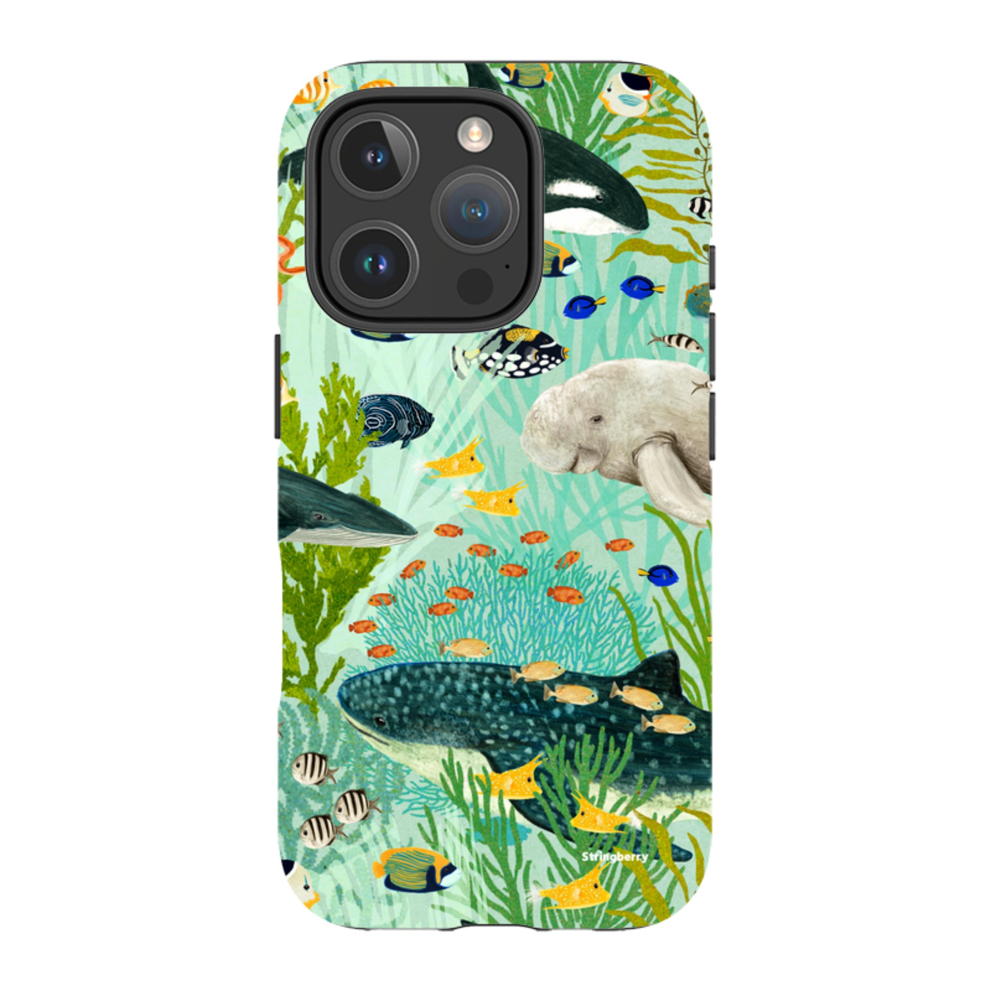 iPhone Tough Case - Sea Life By Katherine Quinn