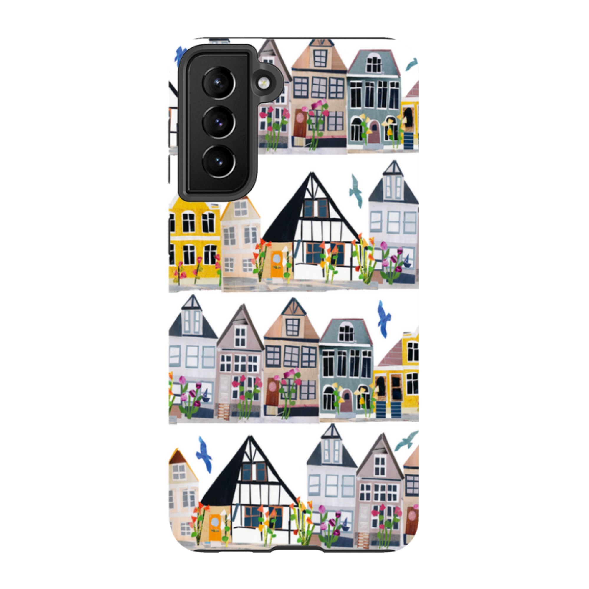 Samsung Tough Case - Danish Houses By Tracey English