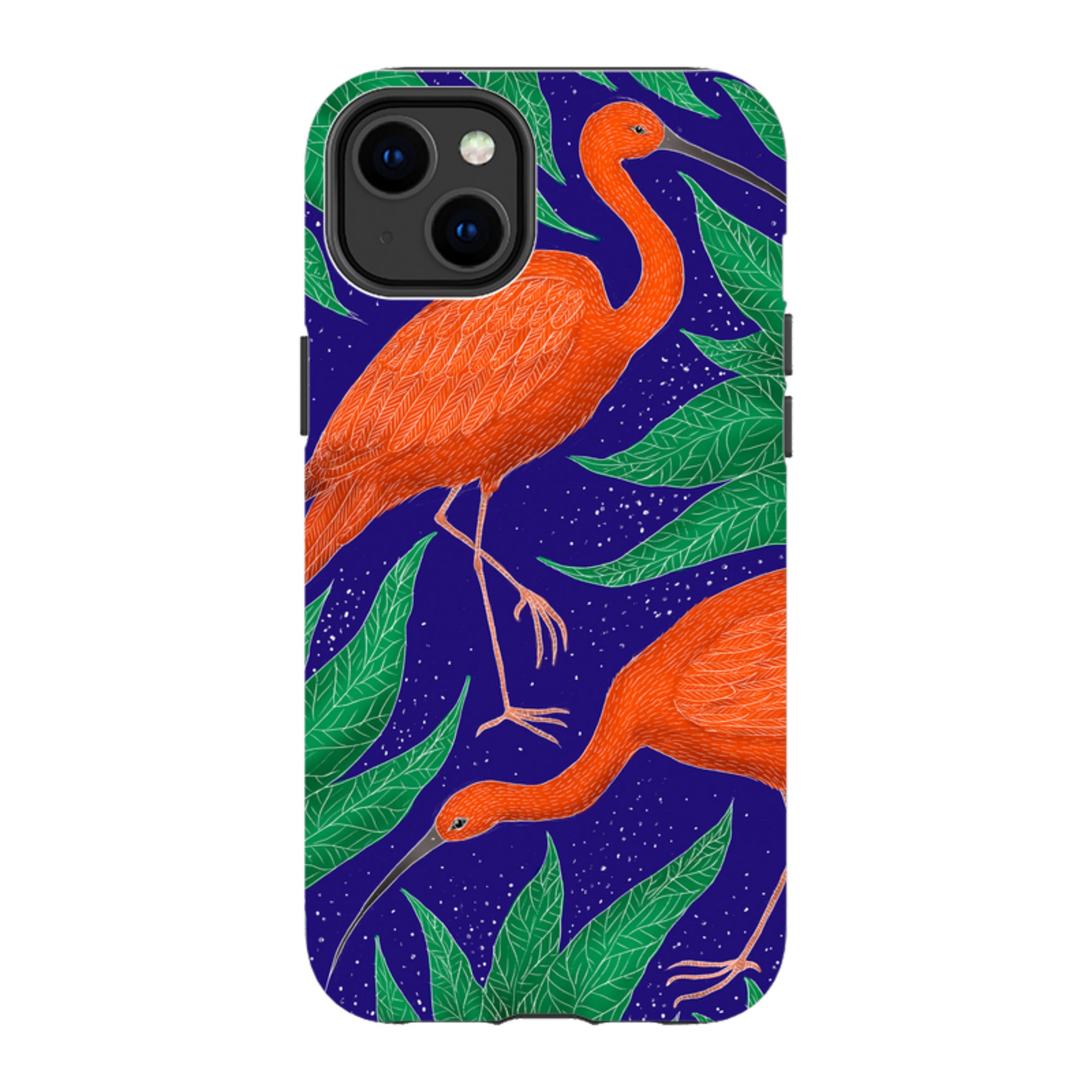 iPhone MagSafe Tough Case -  Scarlet Ibis By Catherine Rowe