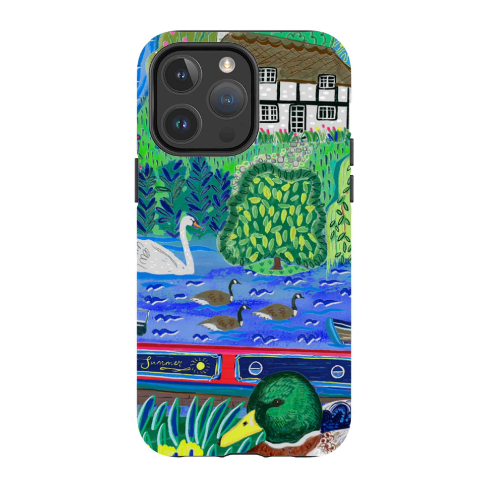 iPhone MagSafe Tough Case - Canalside By Emma Frances Grant