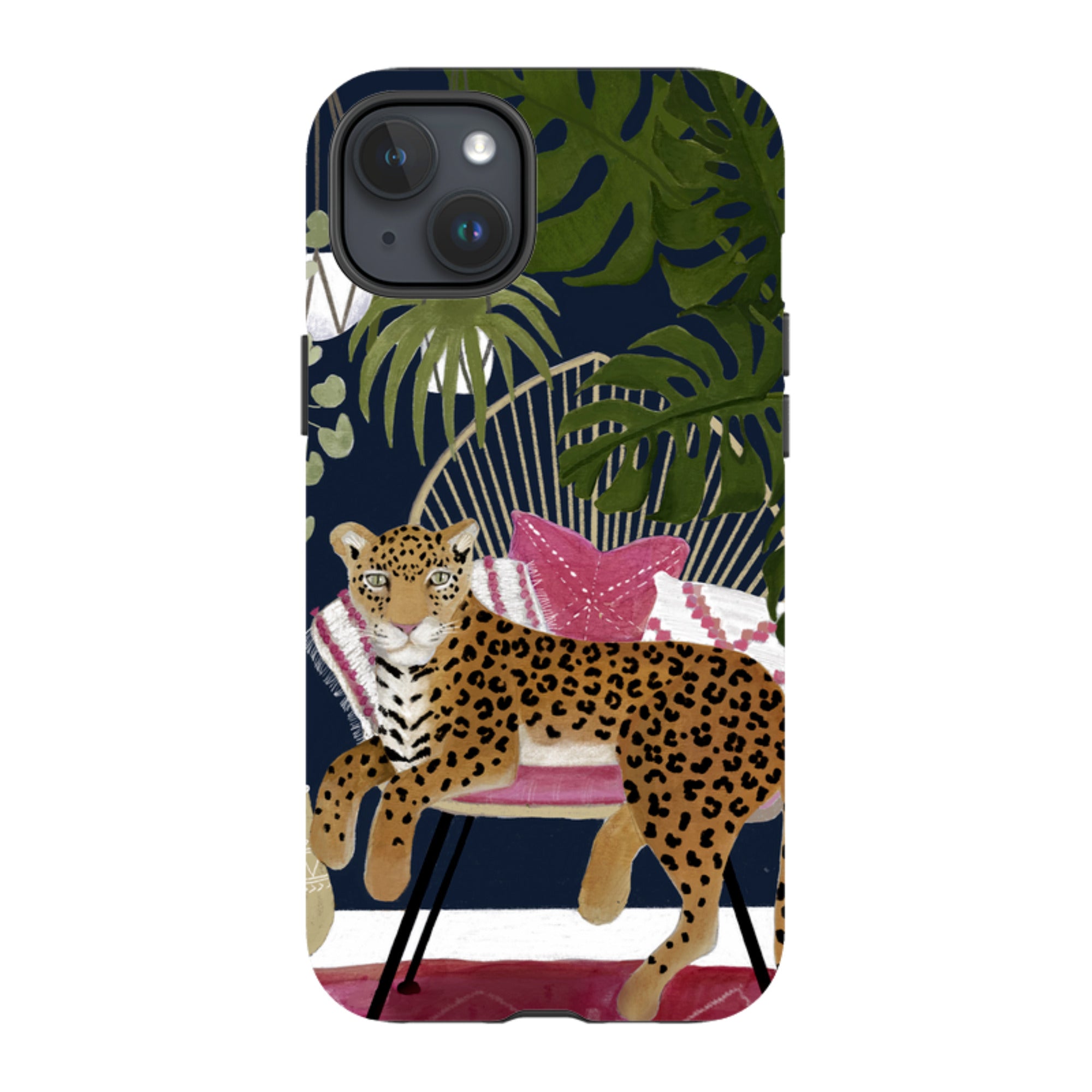 iPhone MagSafe Tough Case - Boho Leopard By Bex Parkin