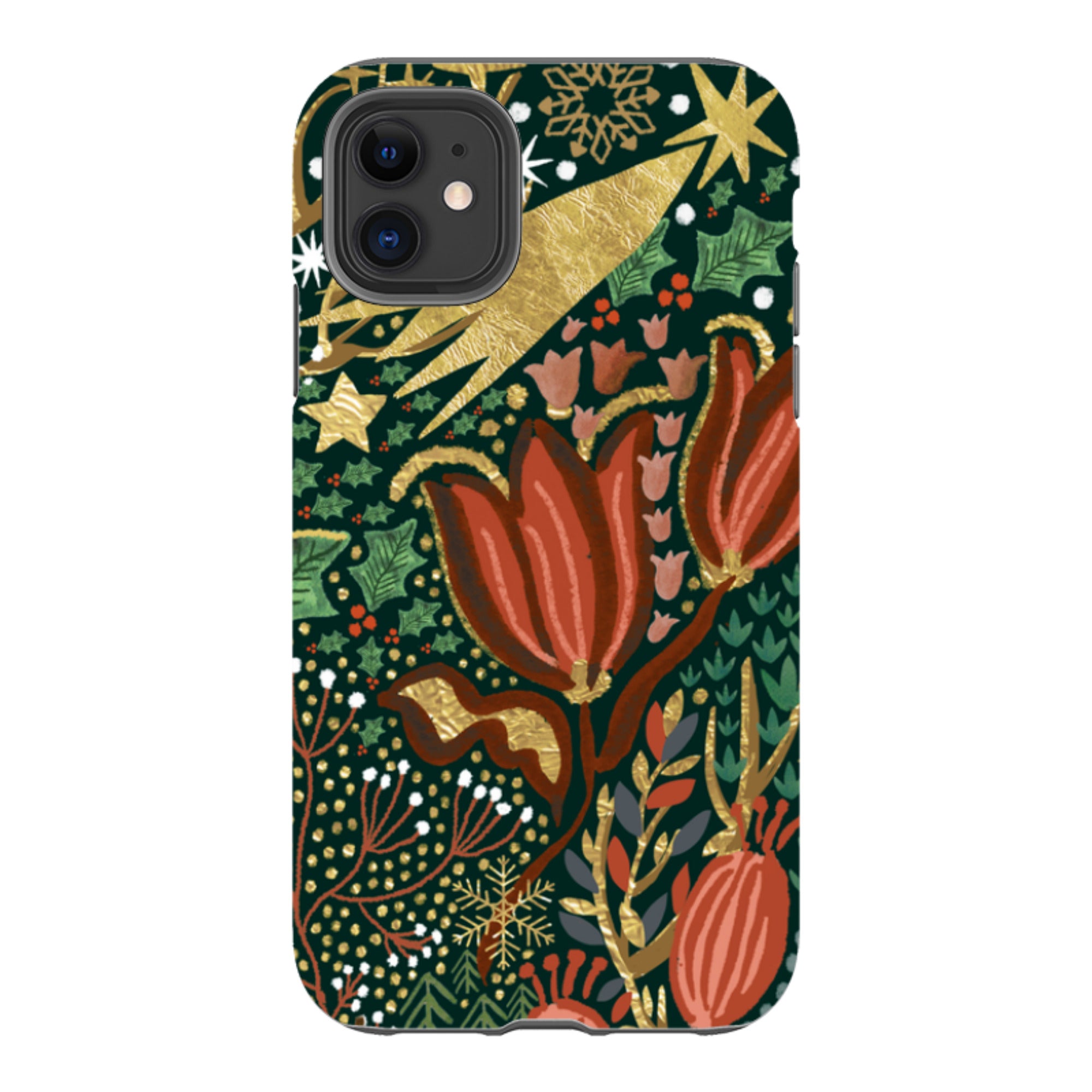 iPhone Tough Case - Winter Deer III By Emma Frances Grant