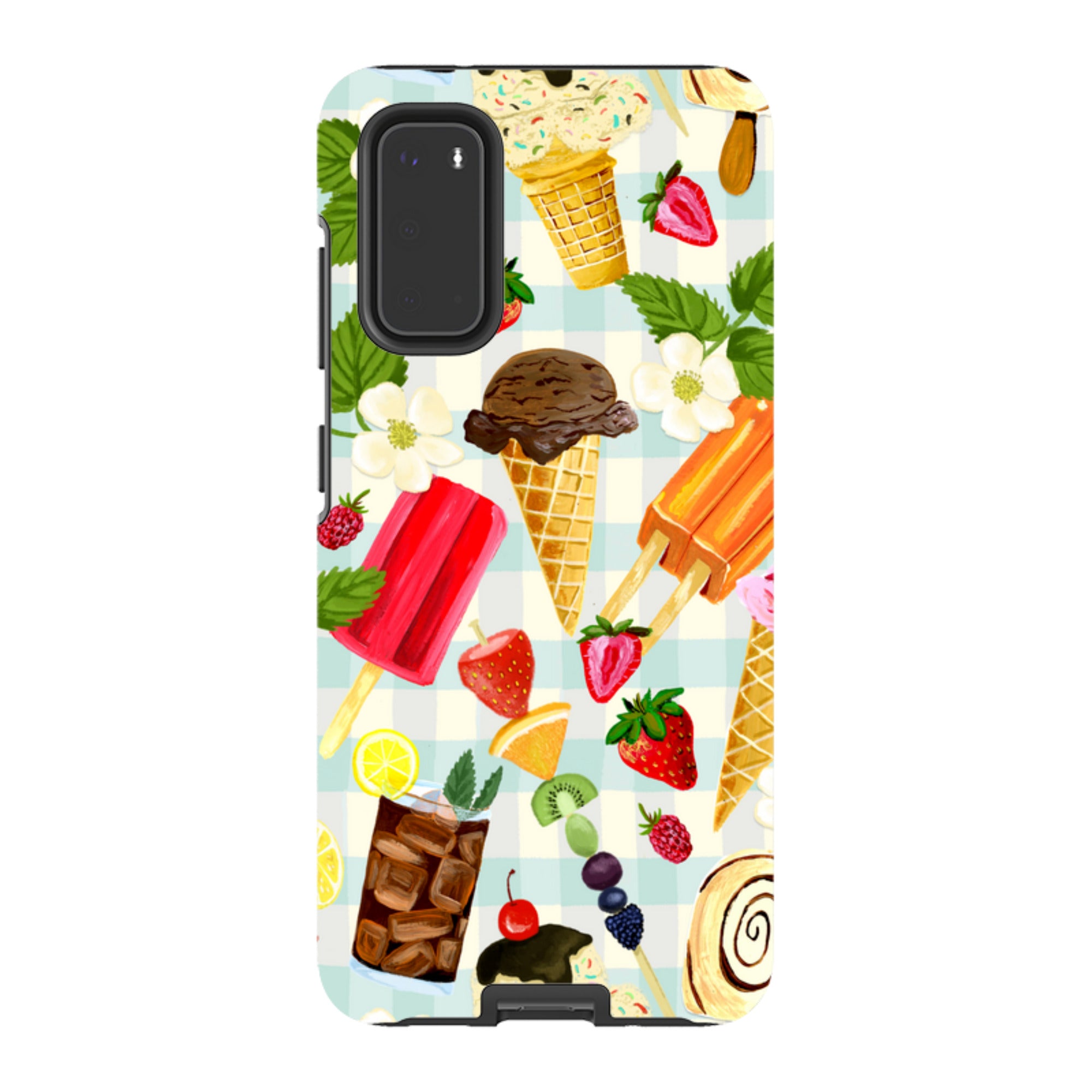 Samsung Tough Case - Ice Floral By Abby Jacobs