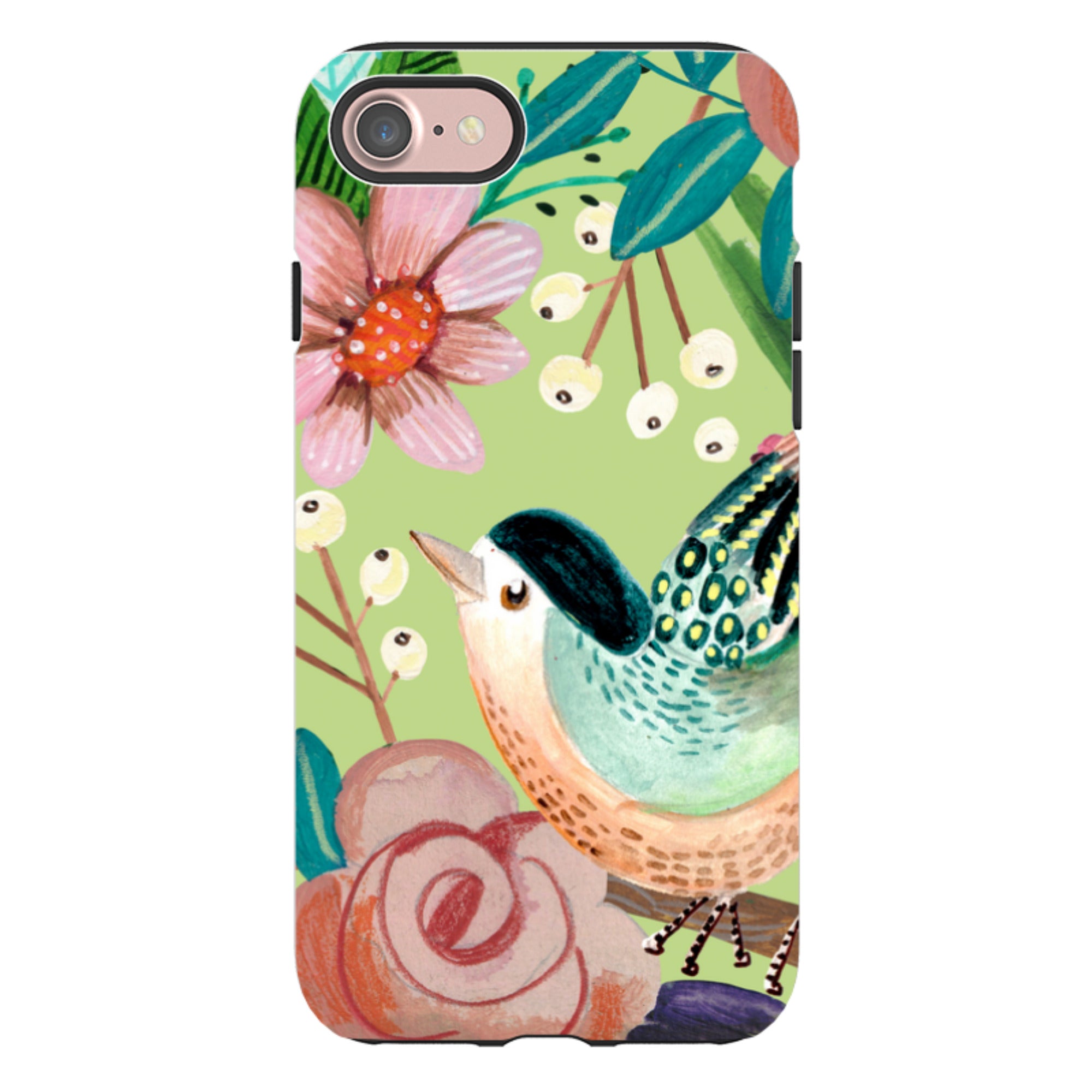iPhone Tough Case - Bird By Caroline Bonne Muller