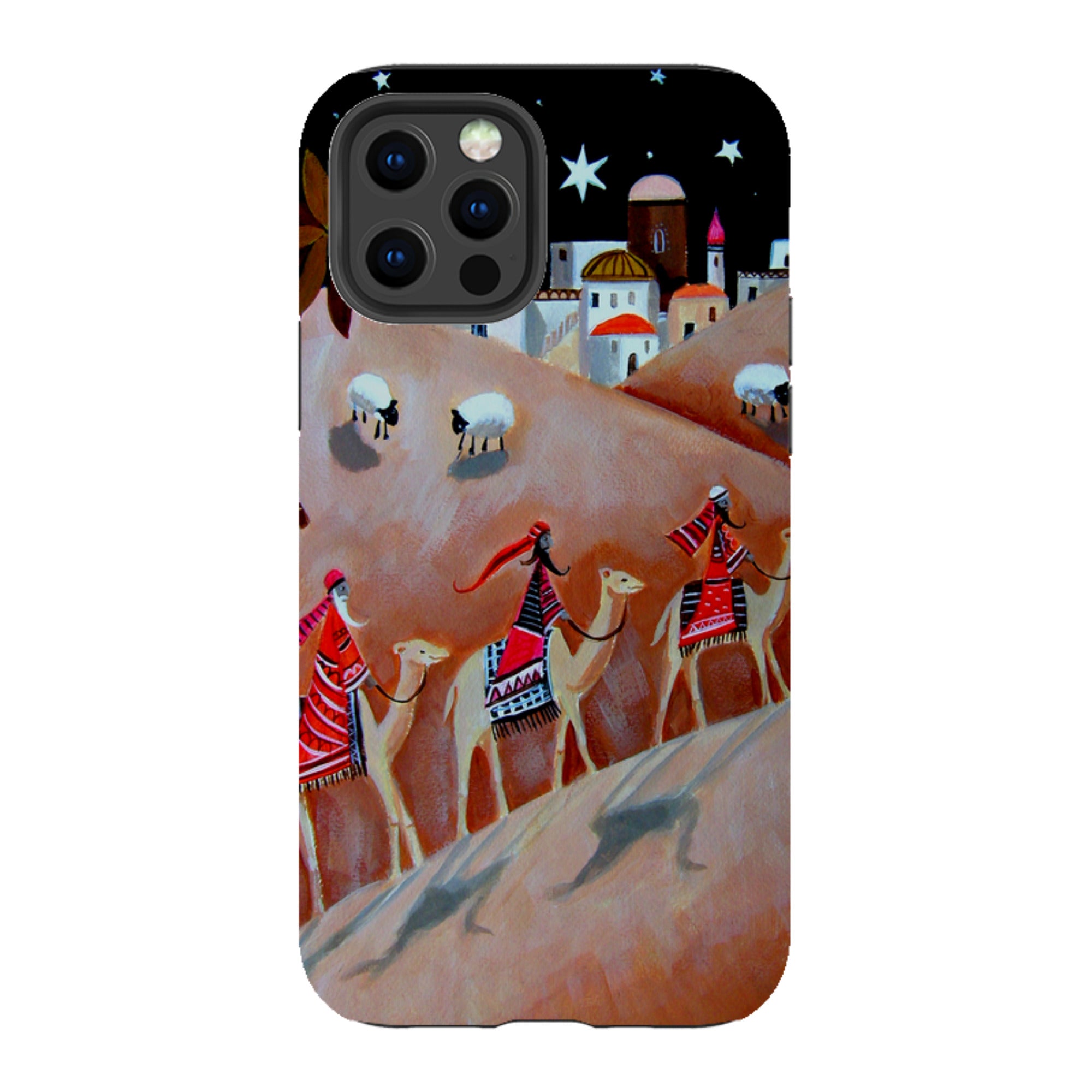 iPhone Tough Case - We Three Kings By Mary Stubberfield