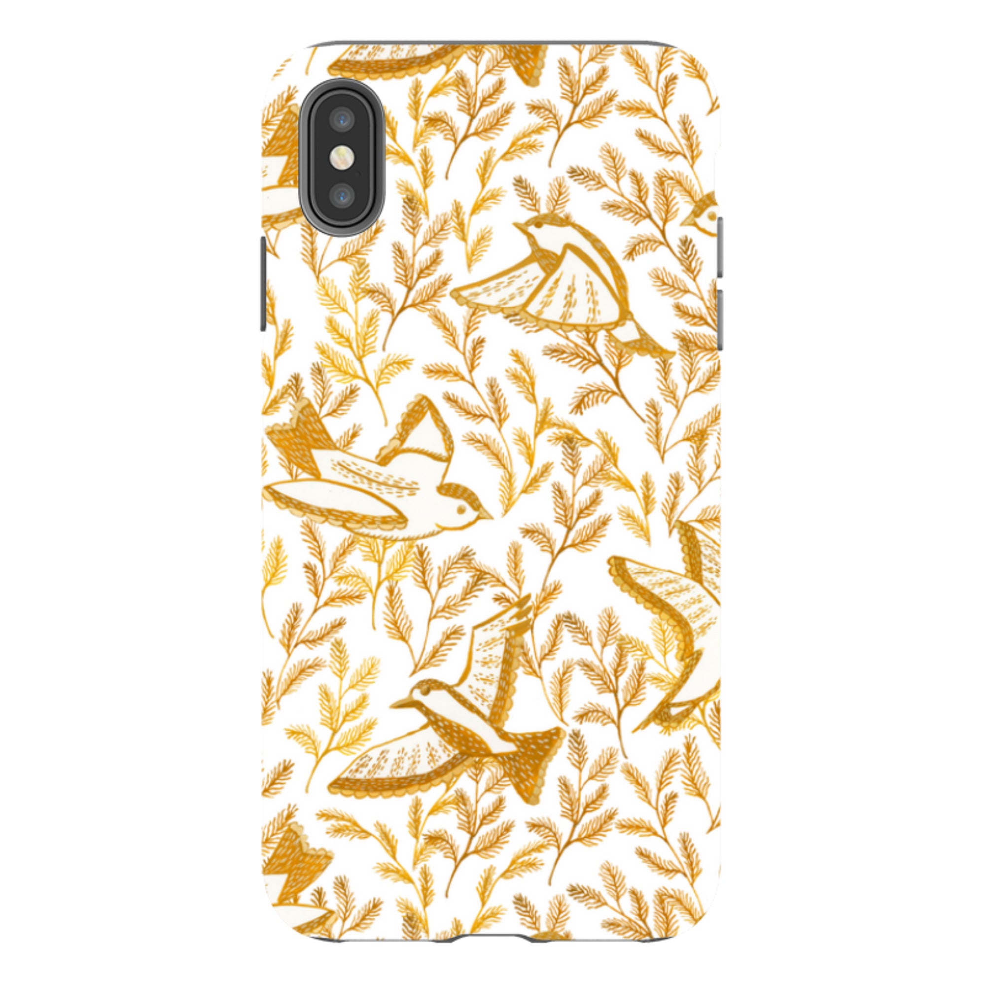 iPhone Tough Case - Fall Birds By Abby Jacobs