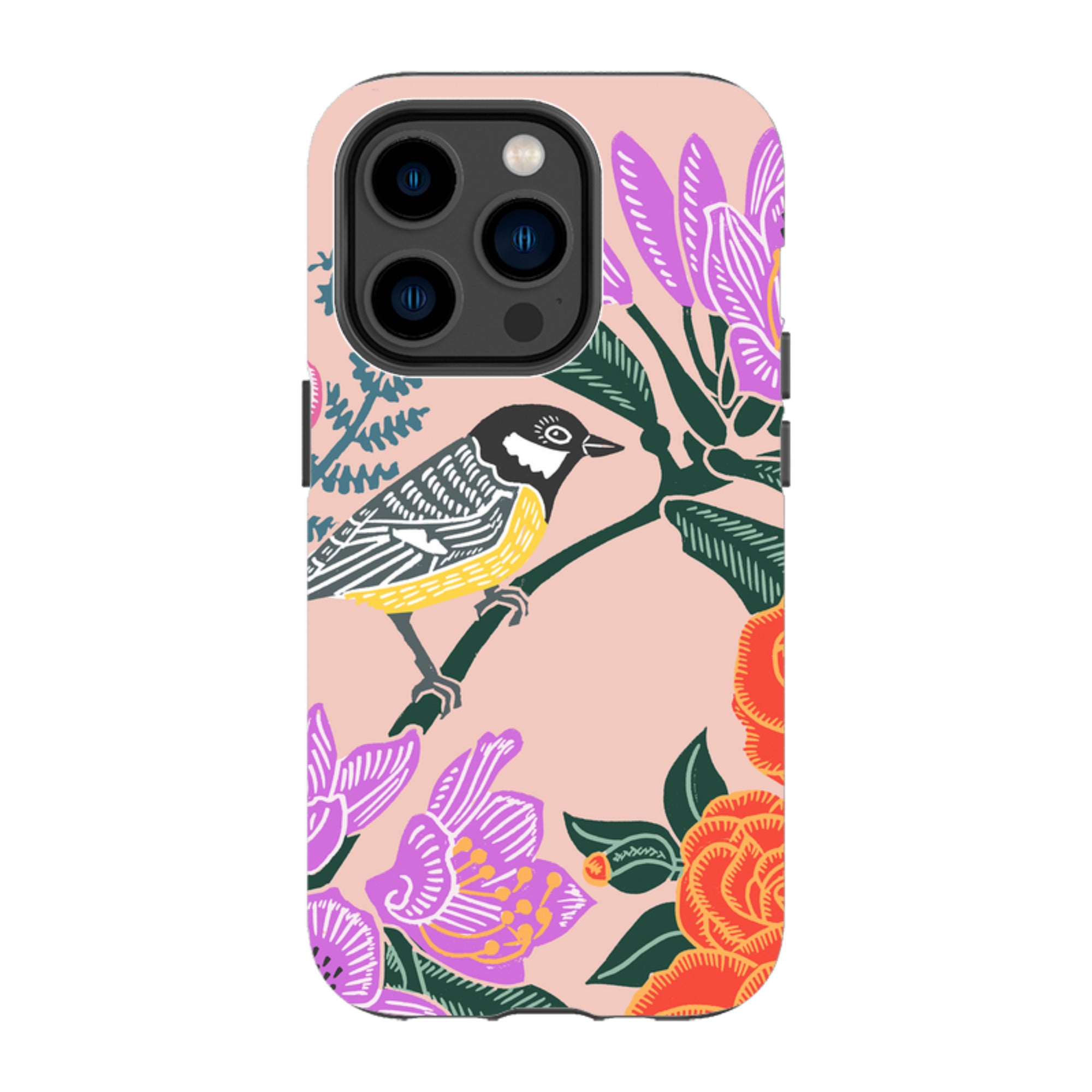 iPhone Tough Case - Camelia By Kate Heiss
