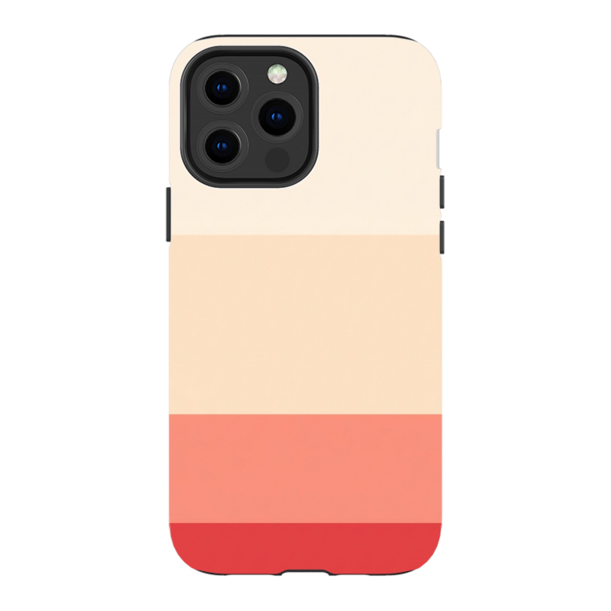 iPhone Tough Case - Crimson Red Gradient